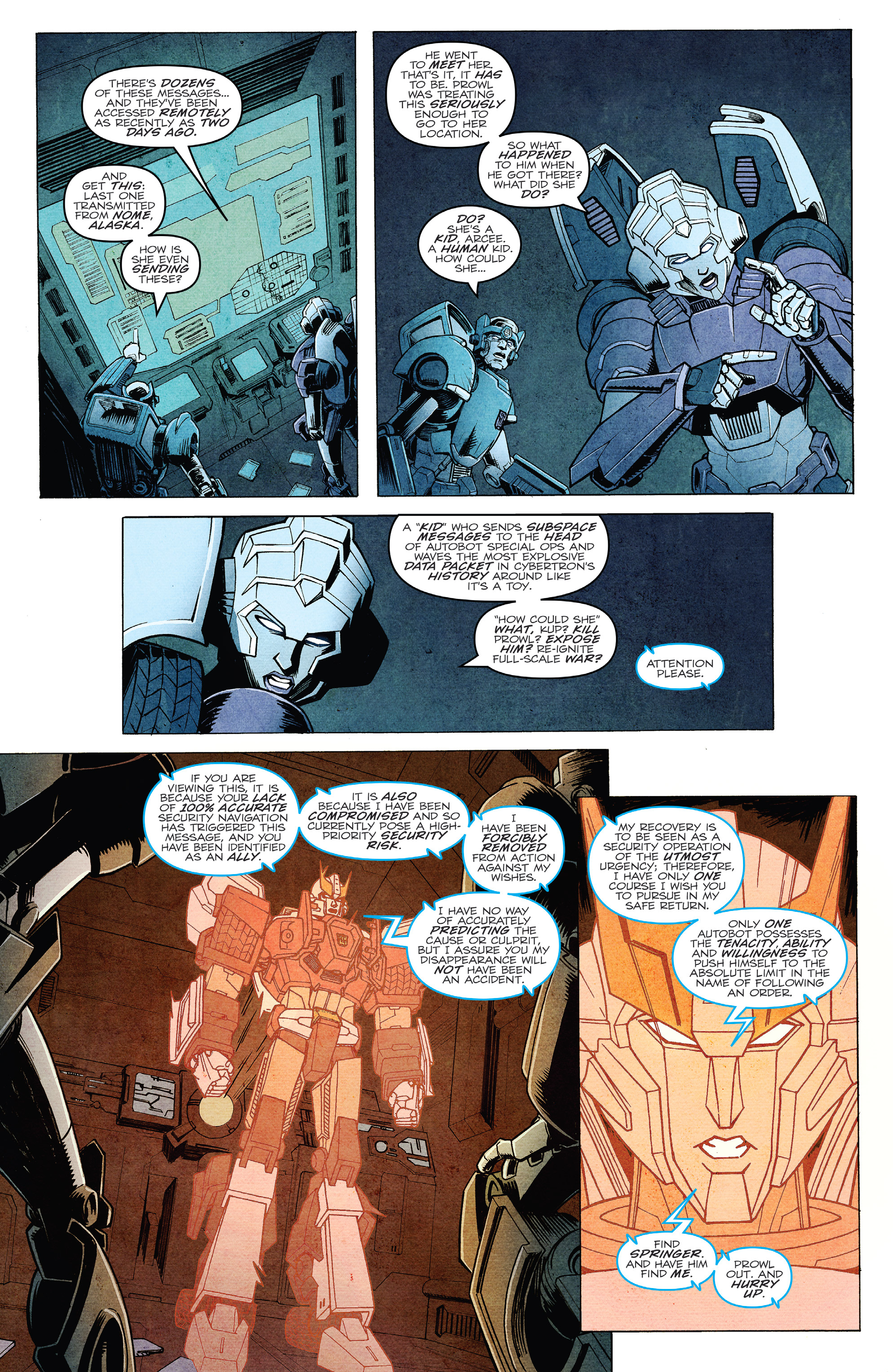 Read online Transformers: The IDW Collection Phase Two comic -  Issue # TPB 10 (Part 2) - 1