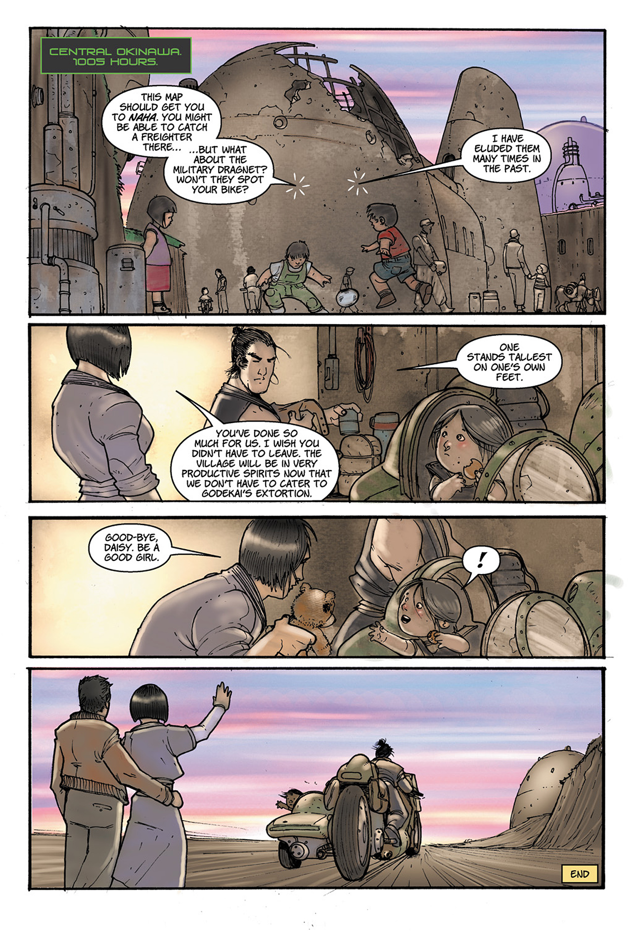 Read online Lone Wolf 2100 comic -  Issue # TPB 1 - 102