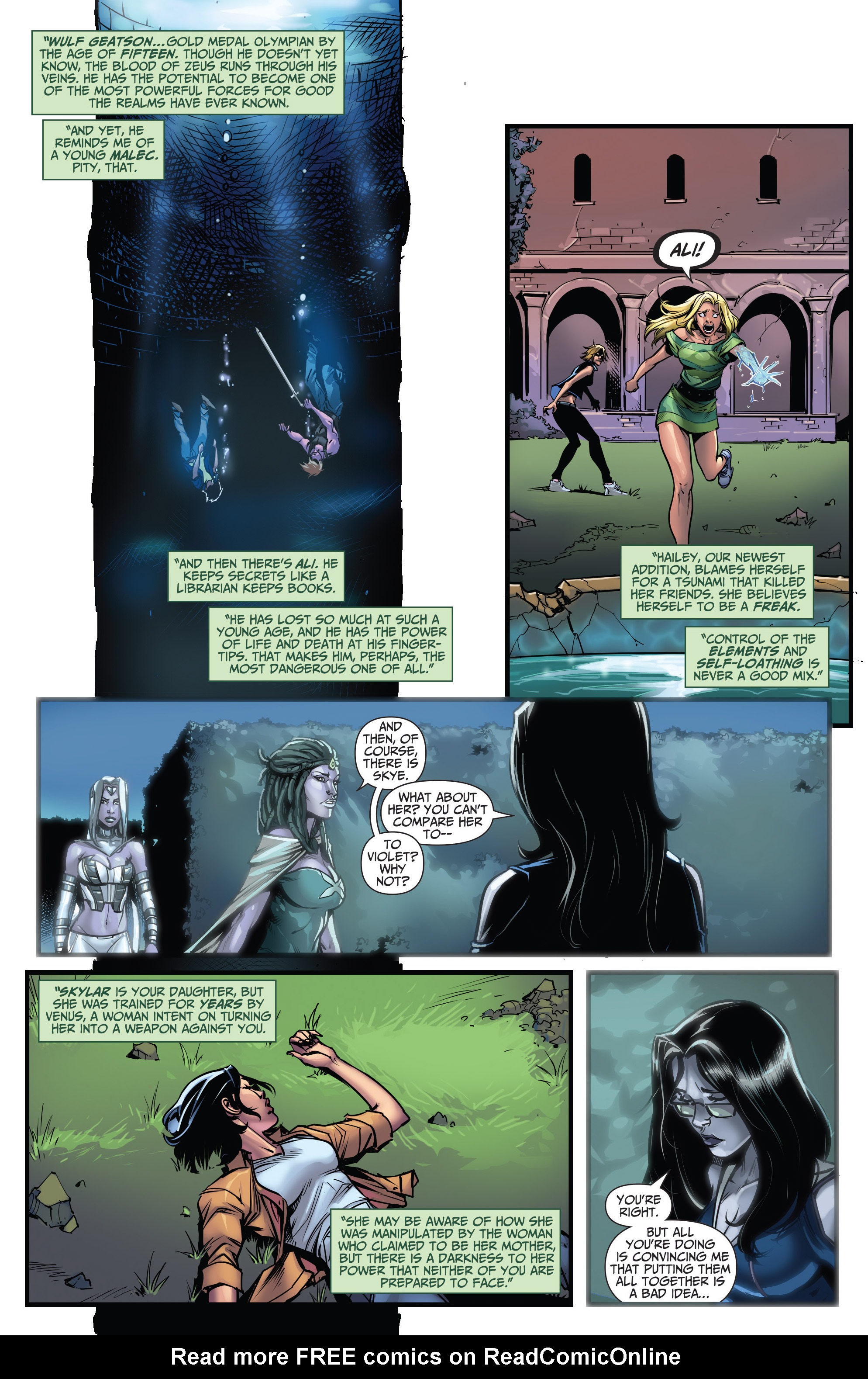 Read online Grimm Fairy Tales: Arcane Acre comic -  Issue # TPB 2 - 101