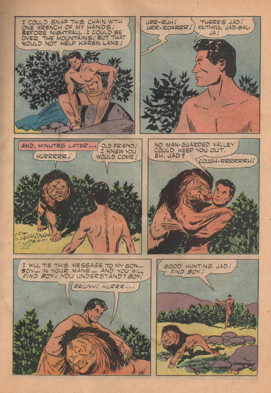 Read online Tarzan (1948) comic -  Issue #92 - 11