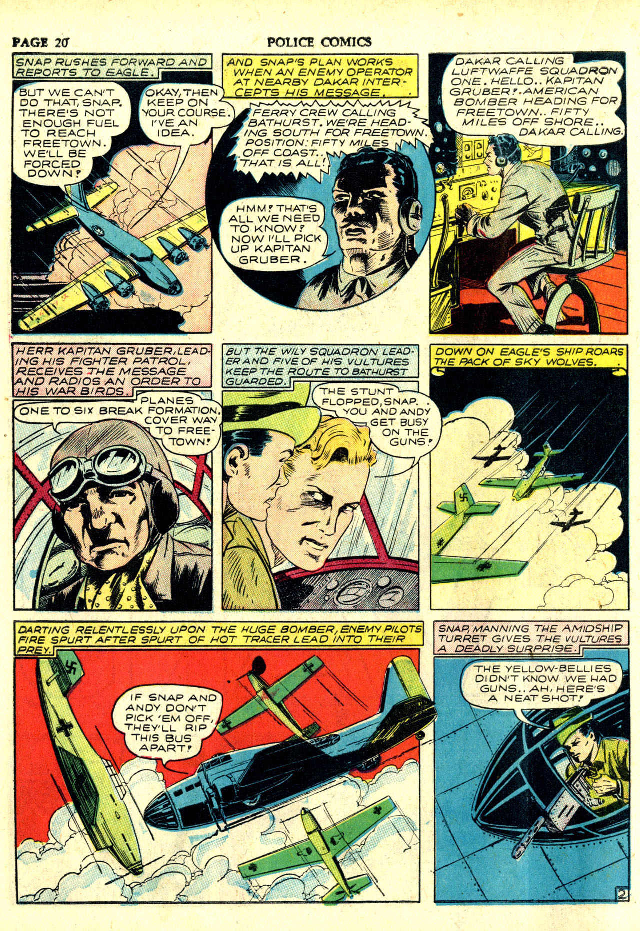 Read online Police Comics comic -  Issue #6 - 23