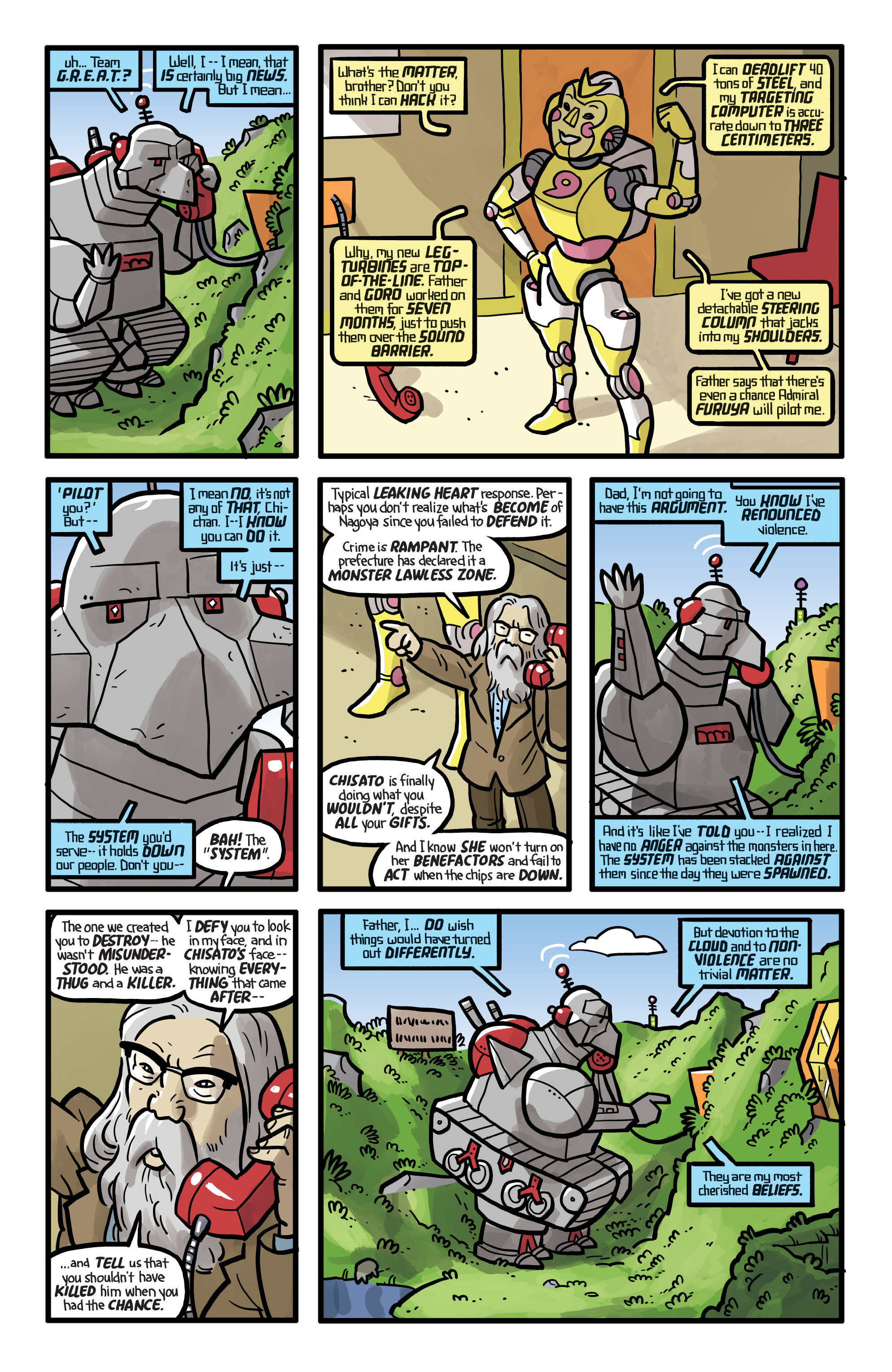 Read online Kaijumax comic -  Issue #3 - 11
