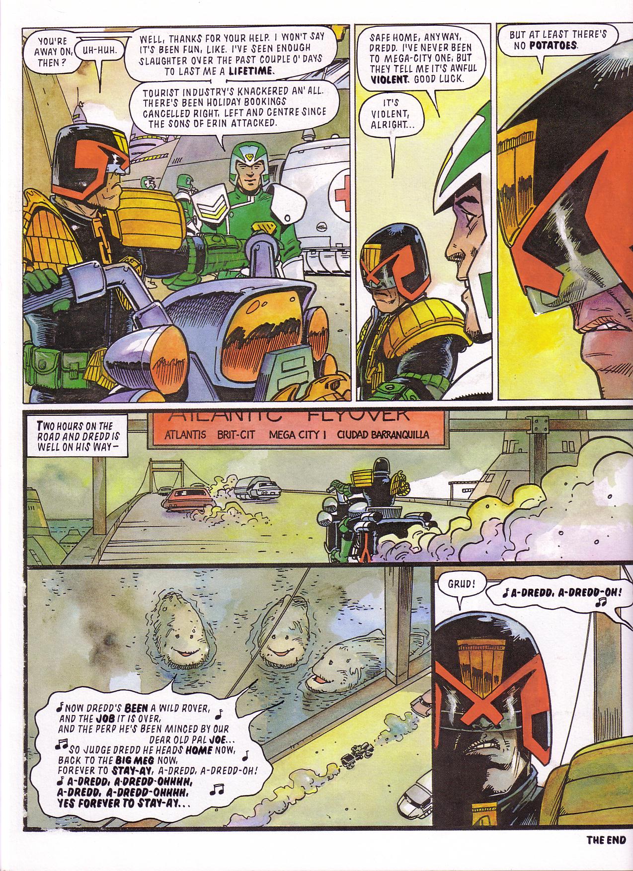 Read online Judge Dredd: Emerald Isle comic -  Issue # TPB - 42