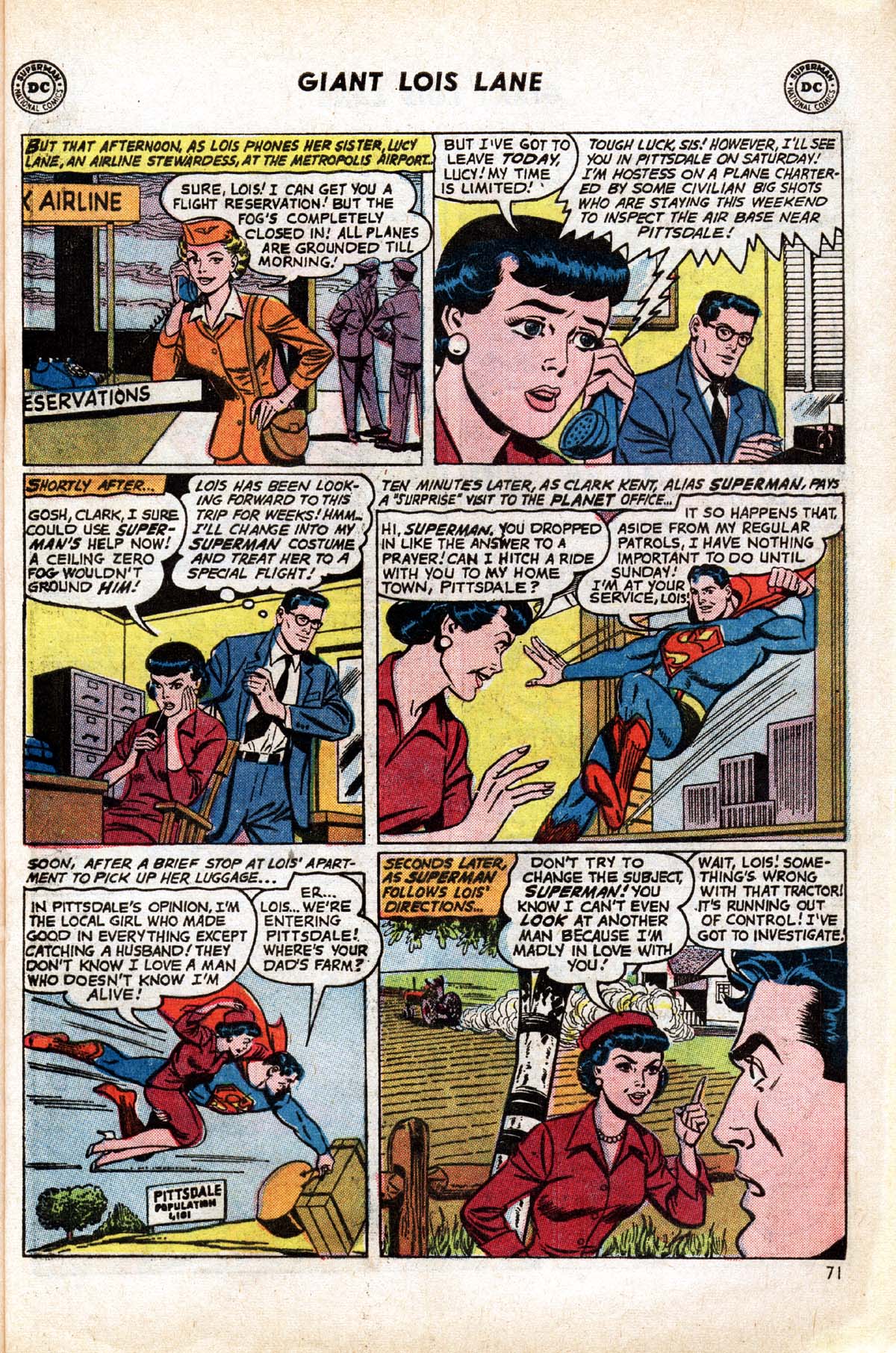 Read online Superman's Girl Friend, Lois Lane comic -  Issue #68 - 73