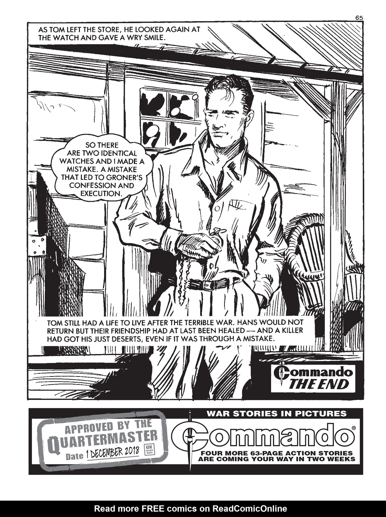 Read online Commando: For Action and Adventure comic -  Issue #5176 - 65