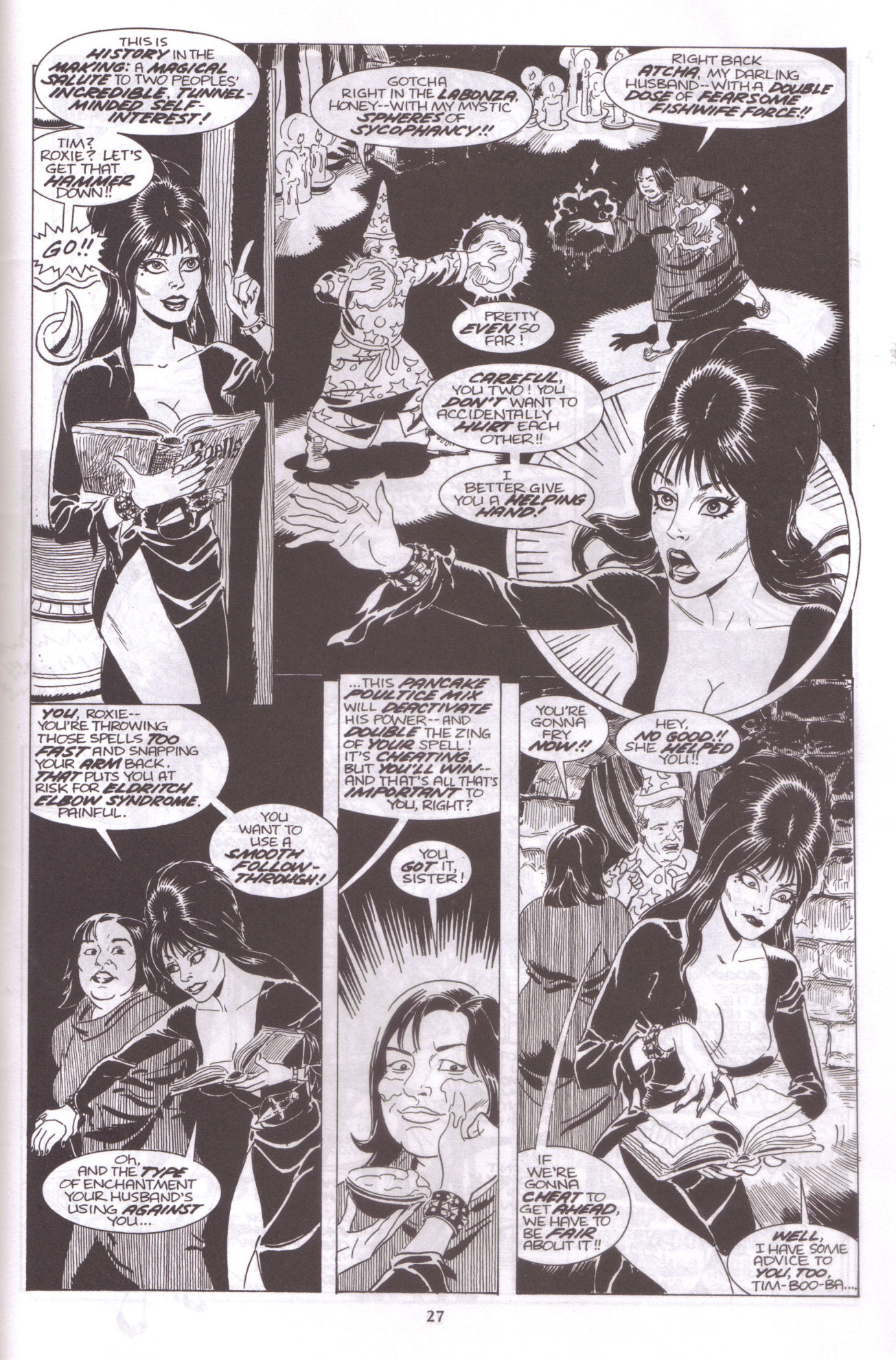Read online Elvira, Mistress of the Dark comic -  Issue #38 - 27