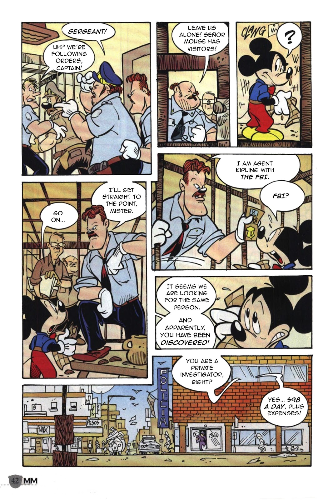 Mickey Mouse Mystery Magazine issue 2 - Page 42