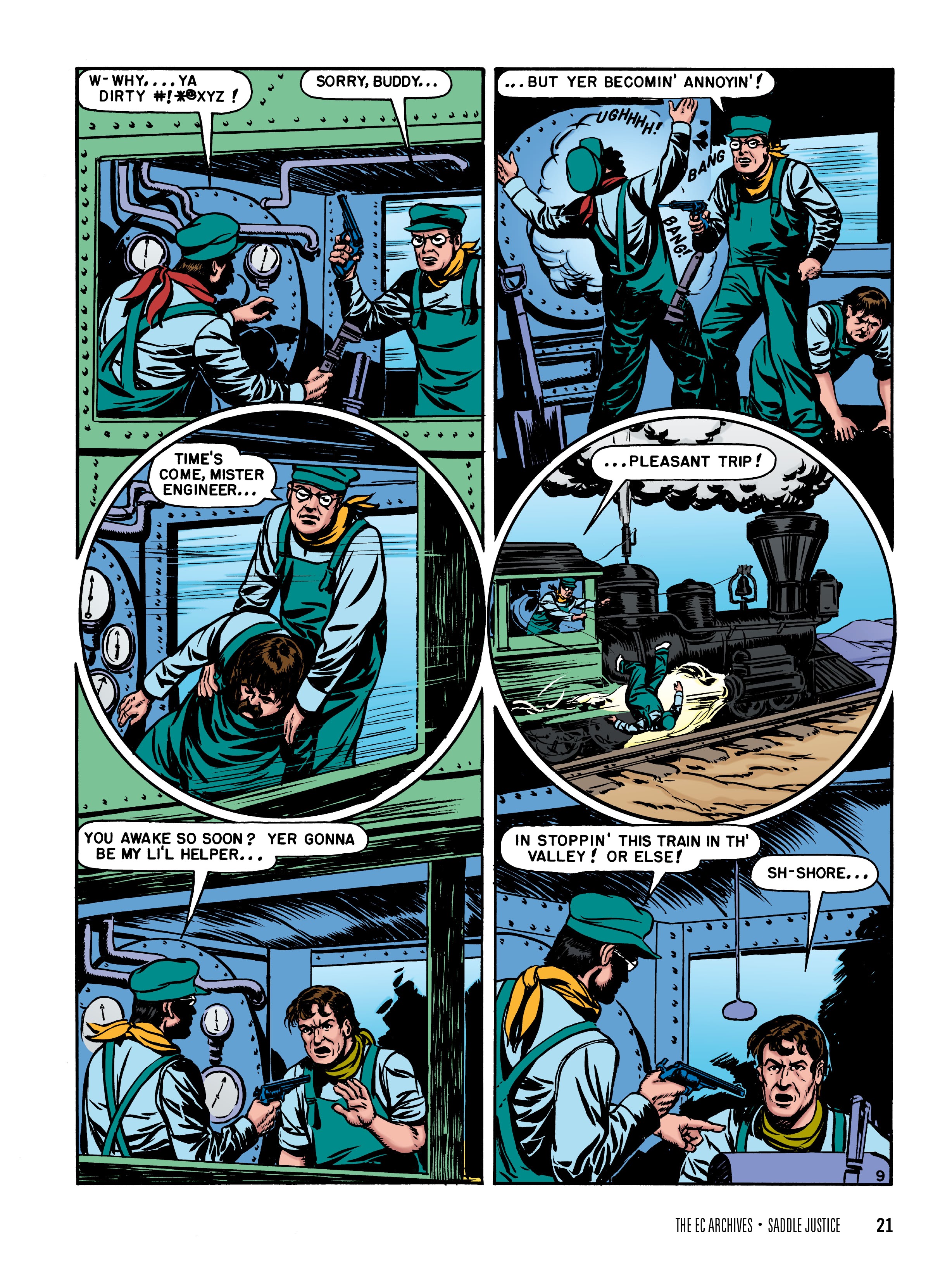 Read online The EC Archives: Saddle Justice comic -  Issue # TPB (Part 1) - 23