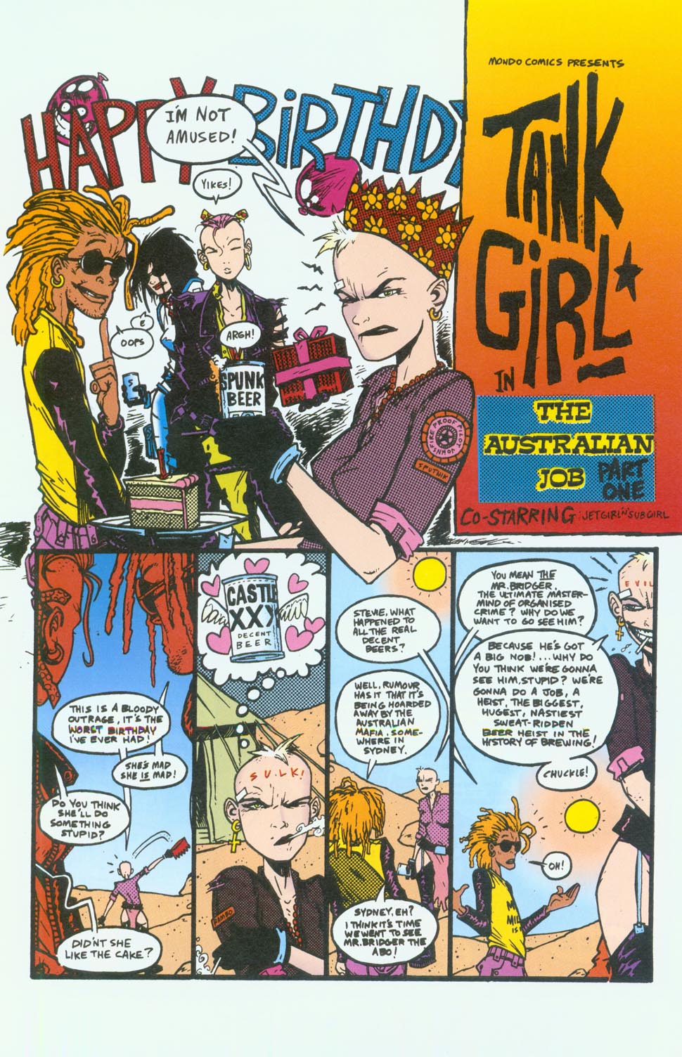 Read online Hewlett and Martin's Tank Girl comic -  Issue # TPB - 59