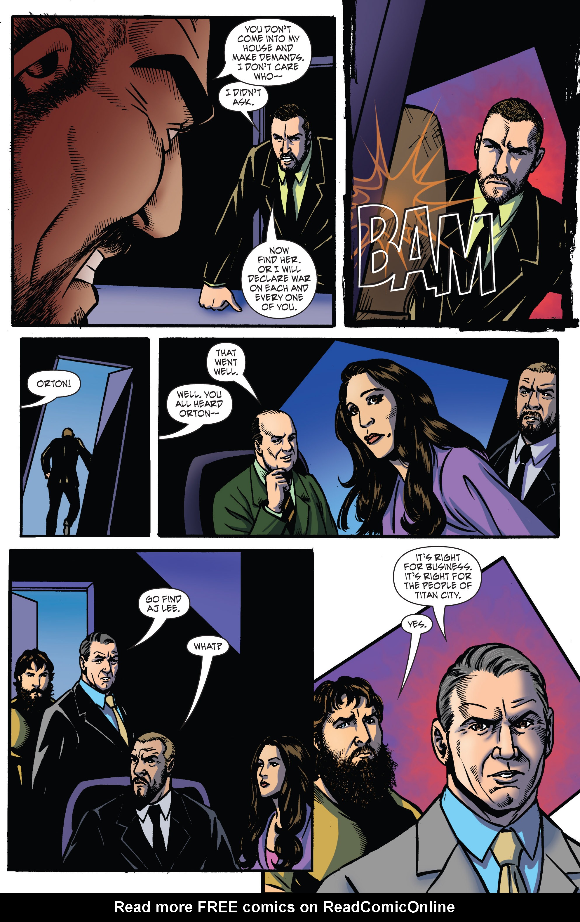 Read online WWE Superstars comic -  Issue #2 - 16