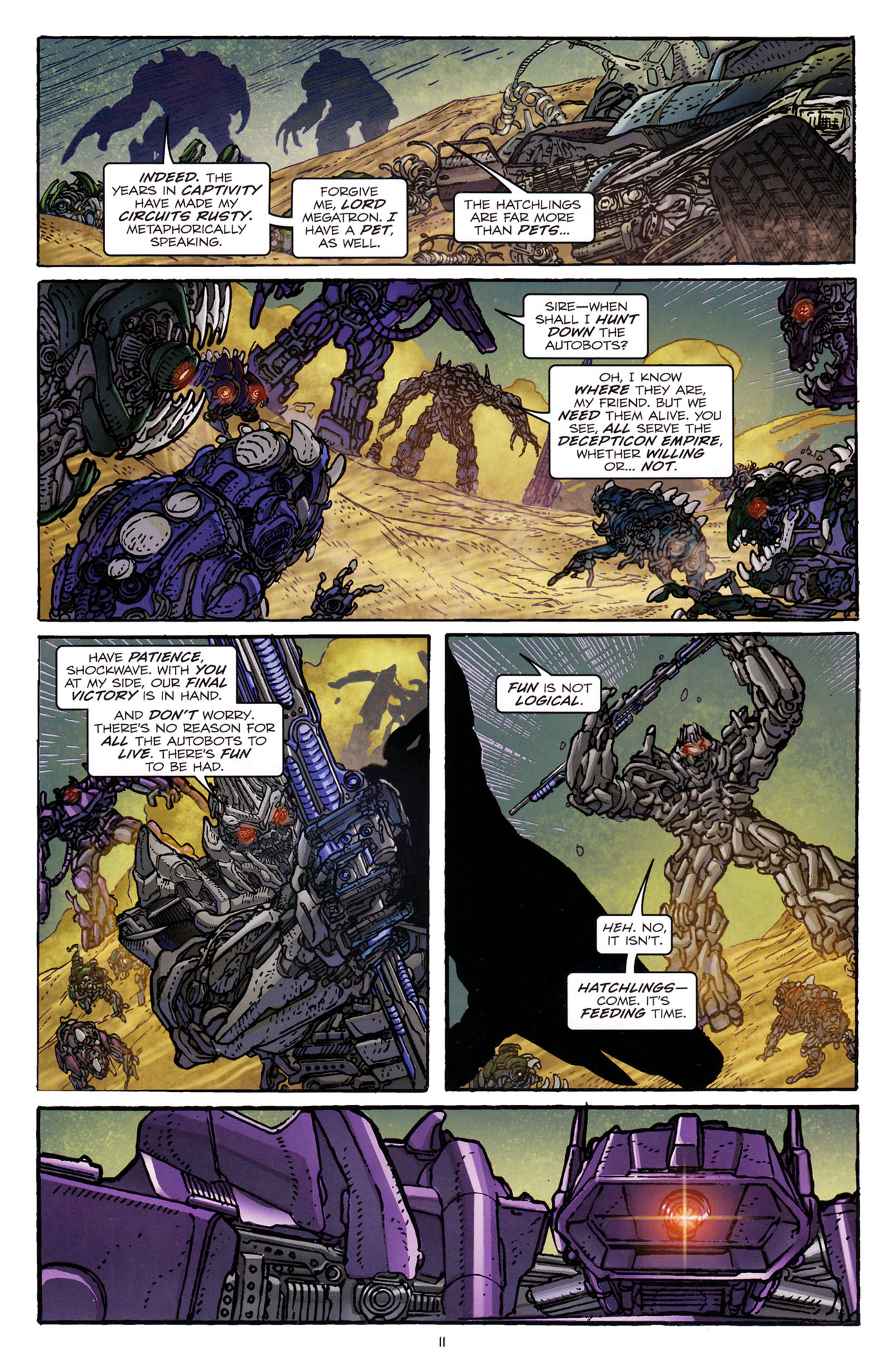 Read online Transformers: Dark of the Moon Rising Storm comic -  Issue #2 - 13