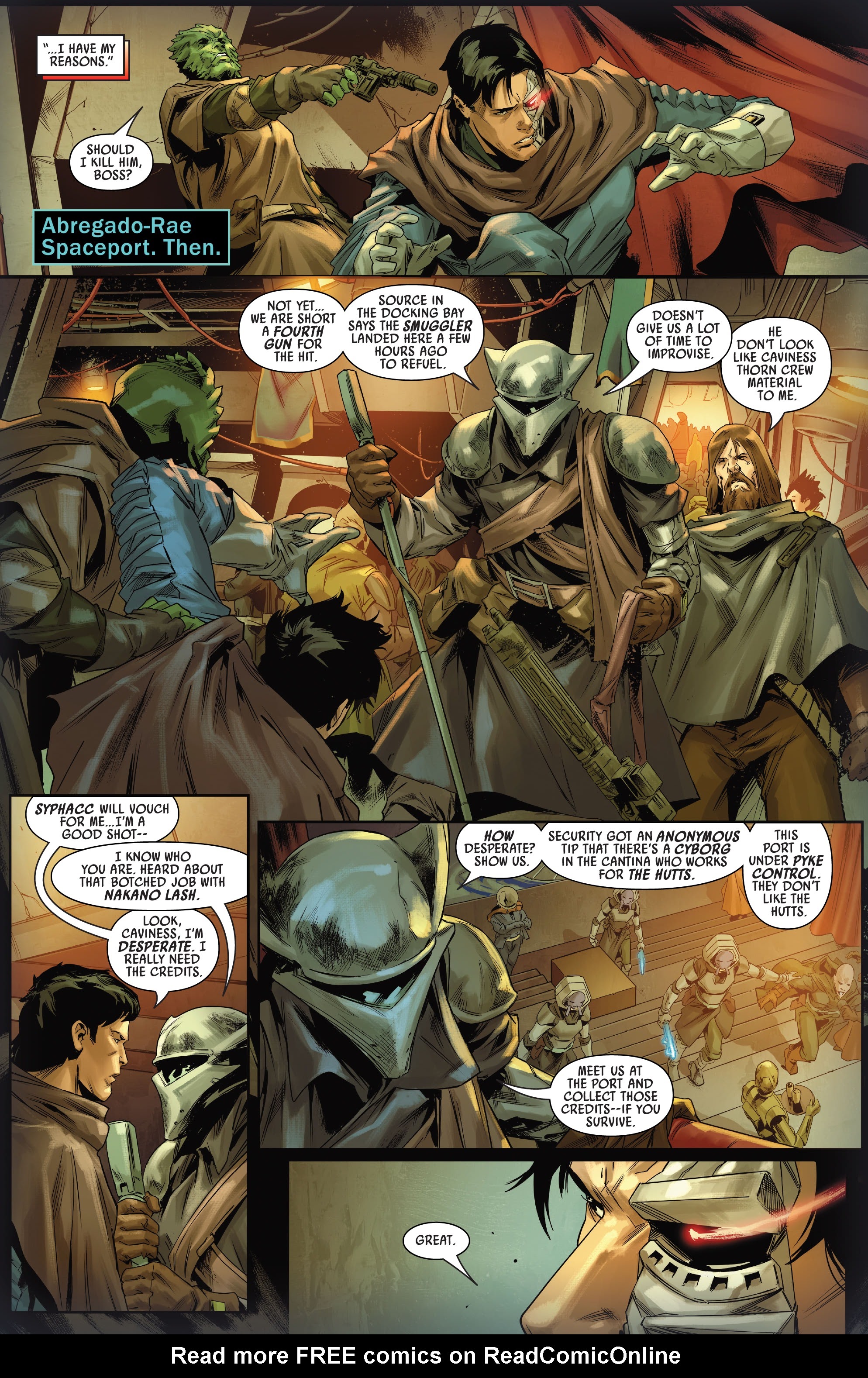 Read online Star Wars: Bounty Hunters comic -  Issue #12 - 6
