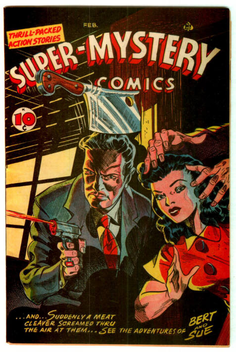 Read online Super-Mystery Comics comic -  Issue #34 - 1