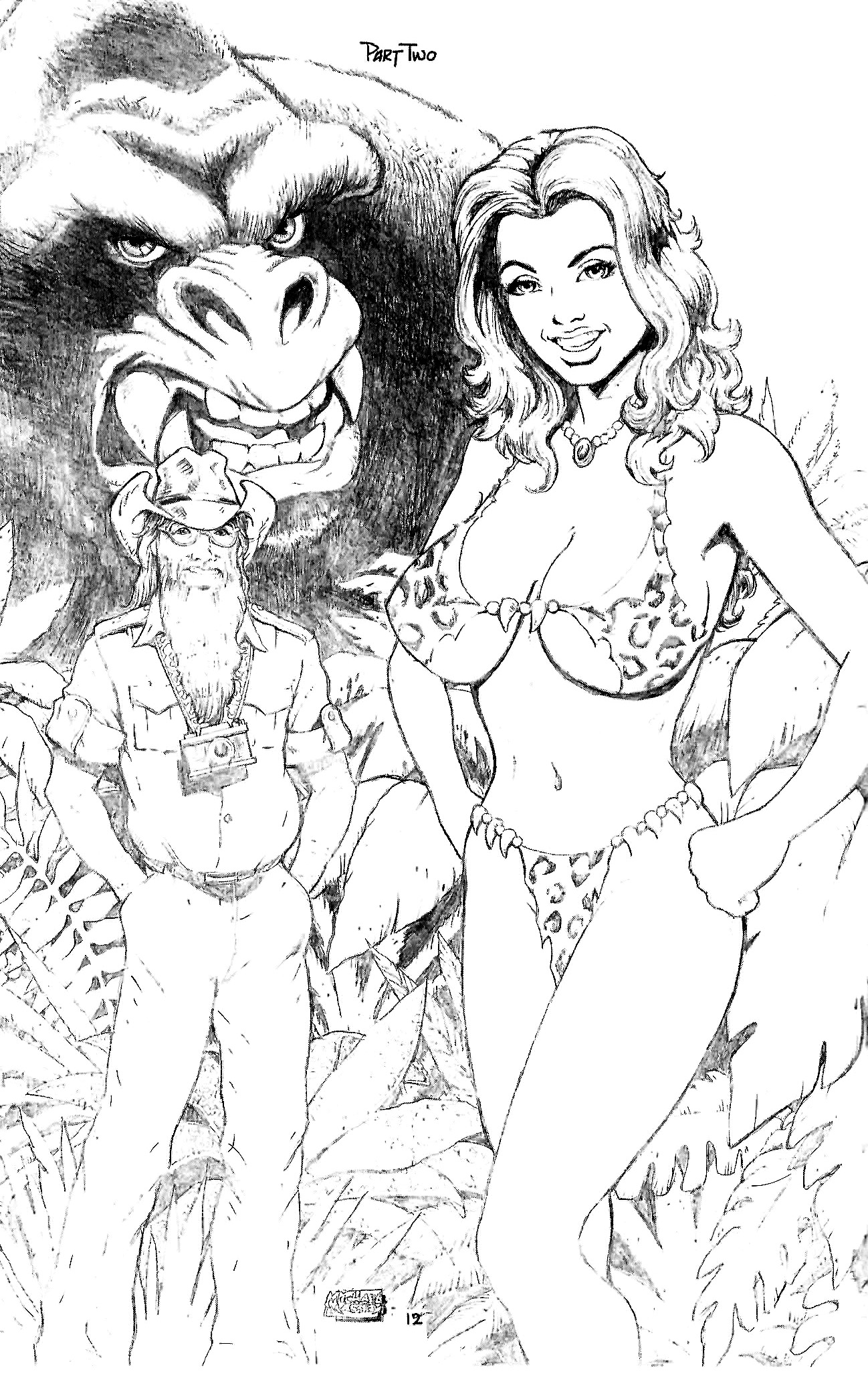 Read online Cavewoman: One-Shot Special comic -  Issue # Full - 14