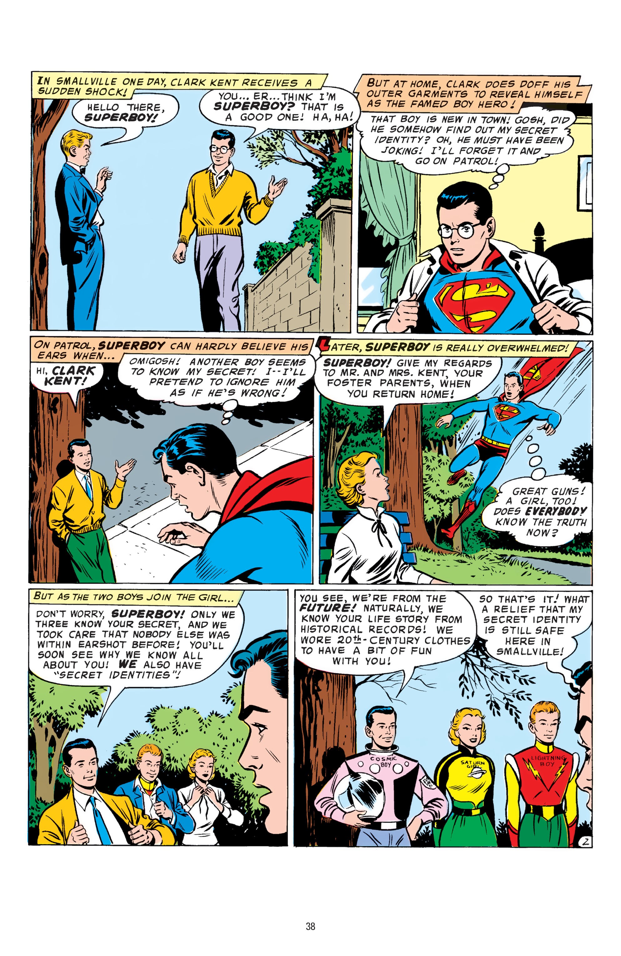 Read online Superboy: A Celebration of 75 Years comic -  Issue # TPB (Part 1) - 40