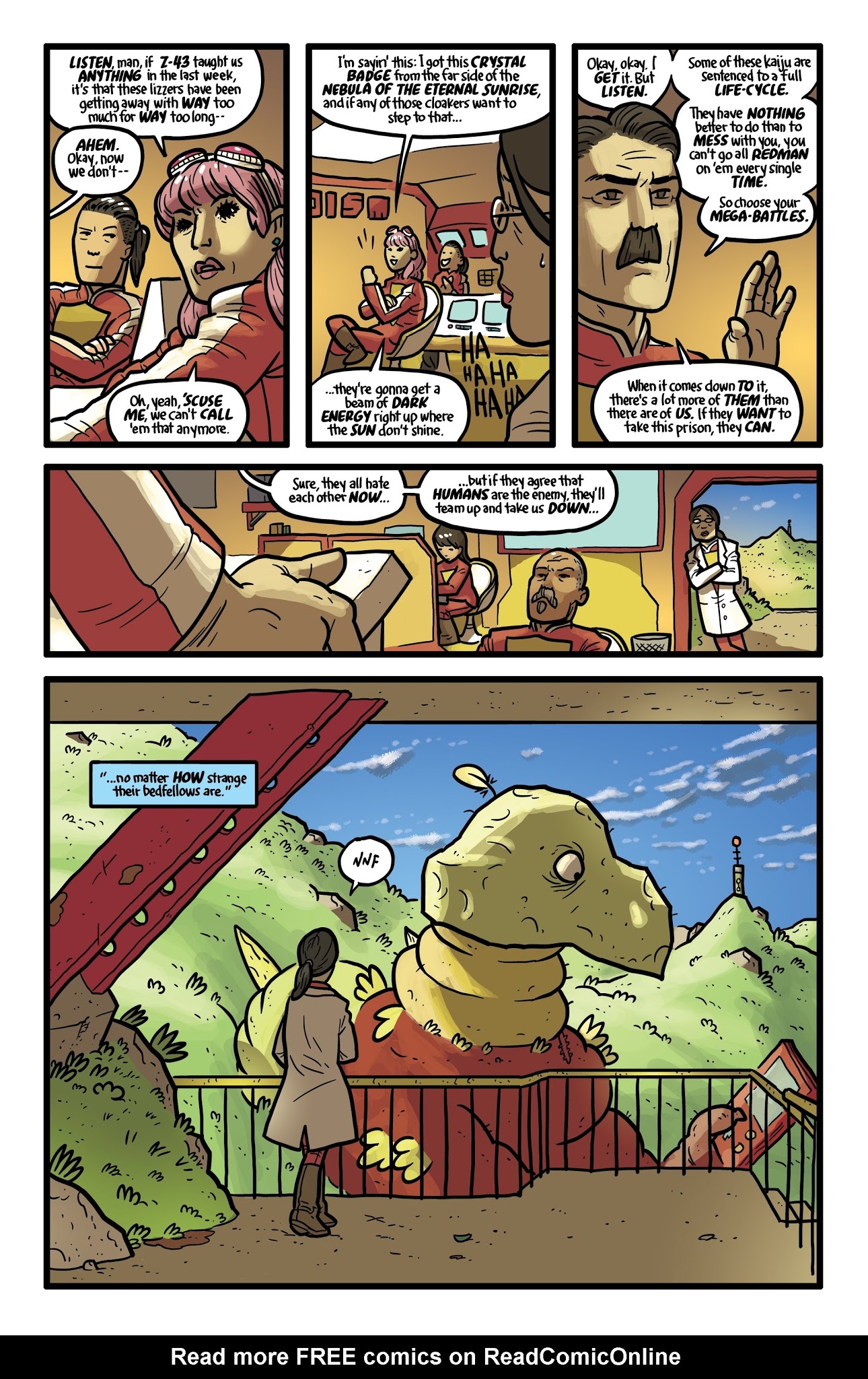 Read online Kaijumax: Season Three comic -  Issue #2 - 11