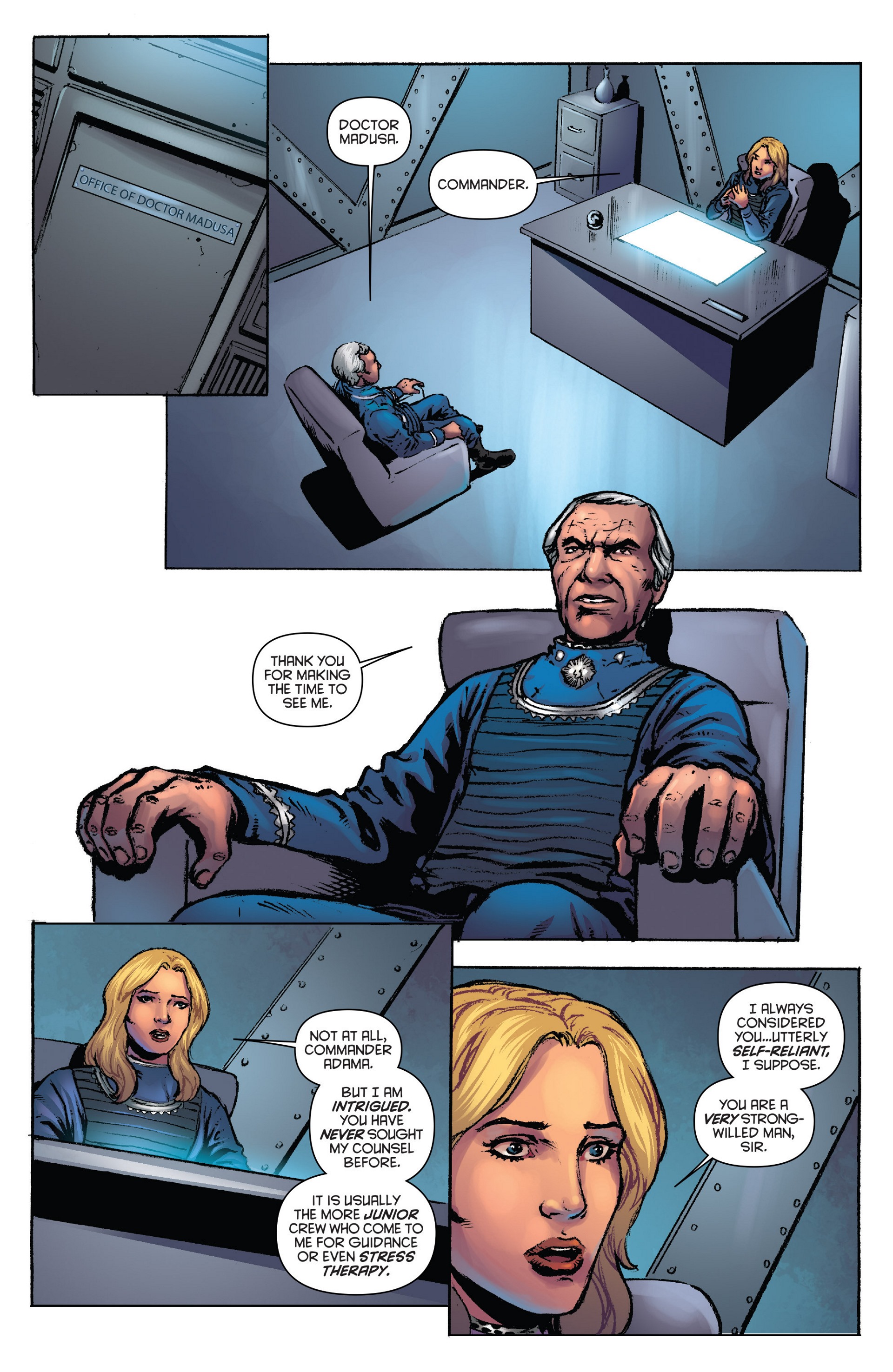 Read online Classic Battlestar Galactica (2013) comic -  Issue #10 - 9