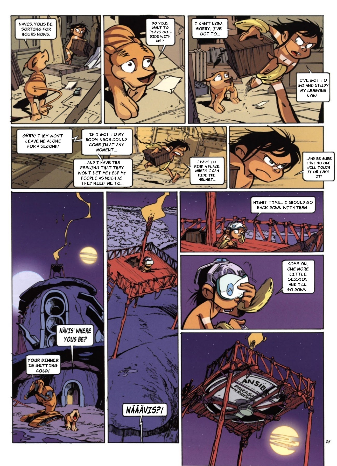 Read online Nävis comic -  Issue #5 - 31