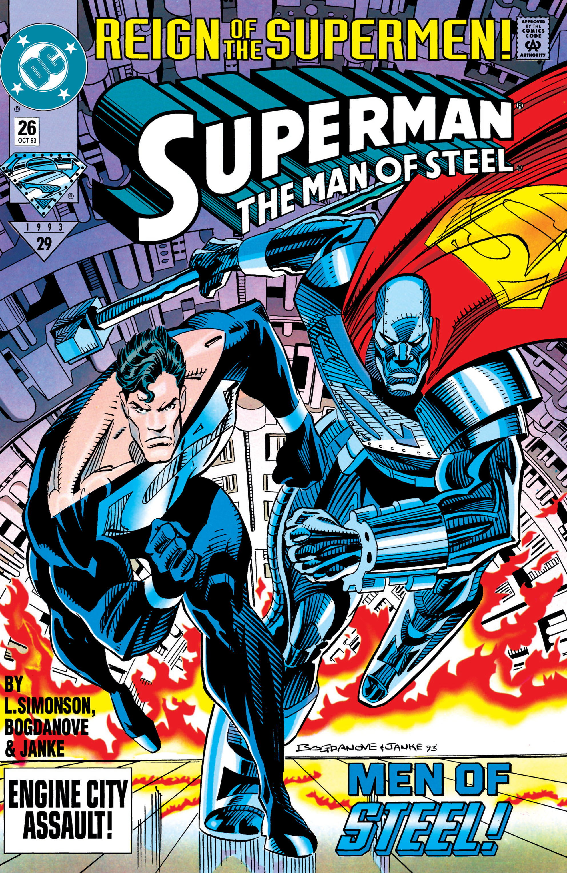 Read online Superman: The Man of Steel (1991) comic -  Issue #26 - 1