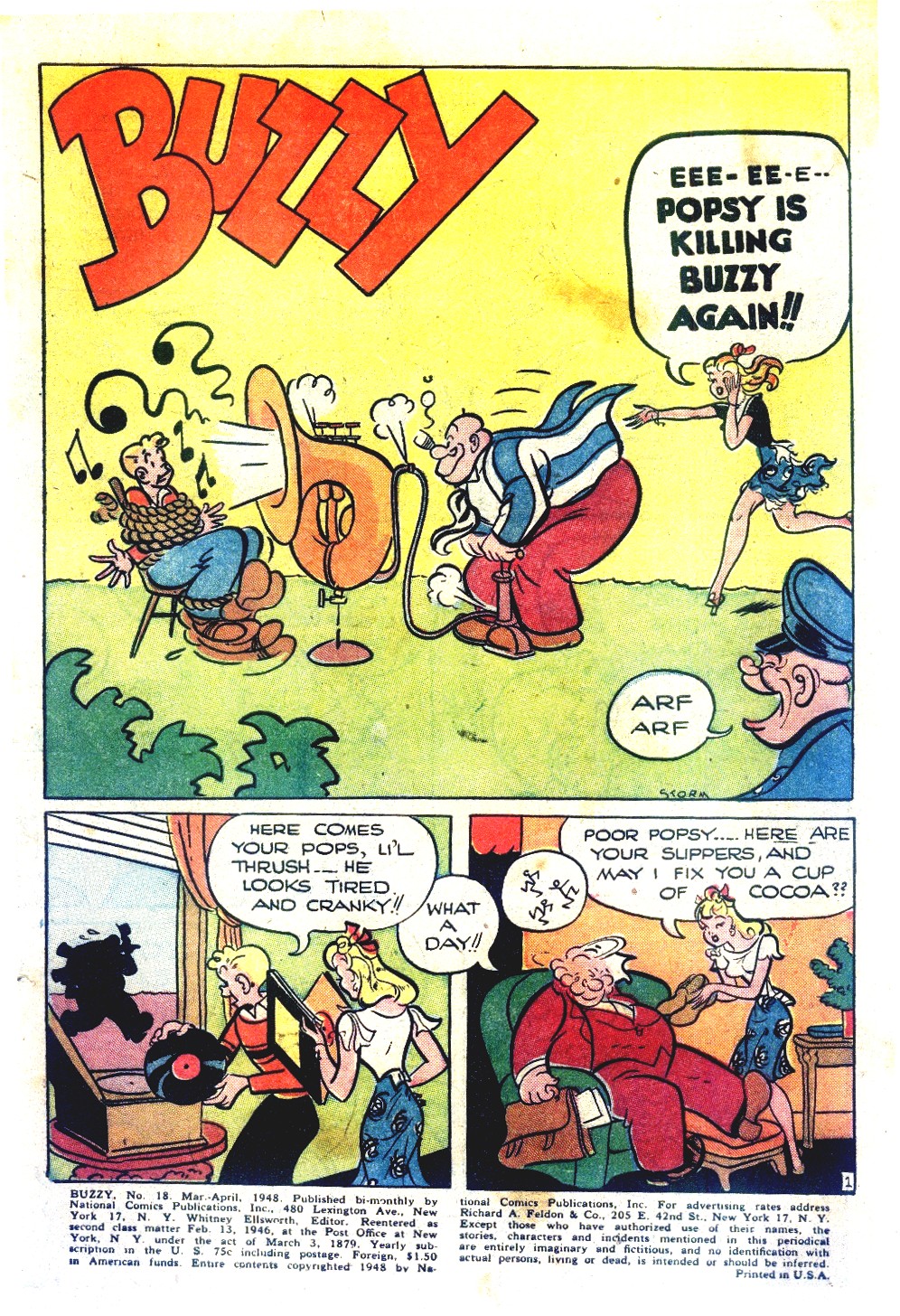 Read online Buzzy comic -  Issue #18 - 3