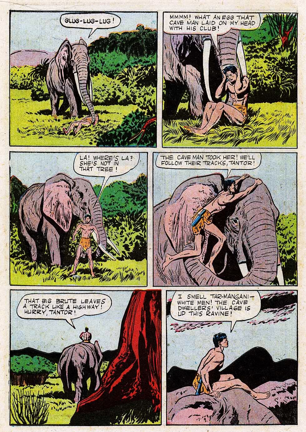 Read online Tarzan (1948) comic -  Issue #15 - 14