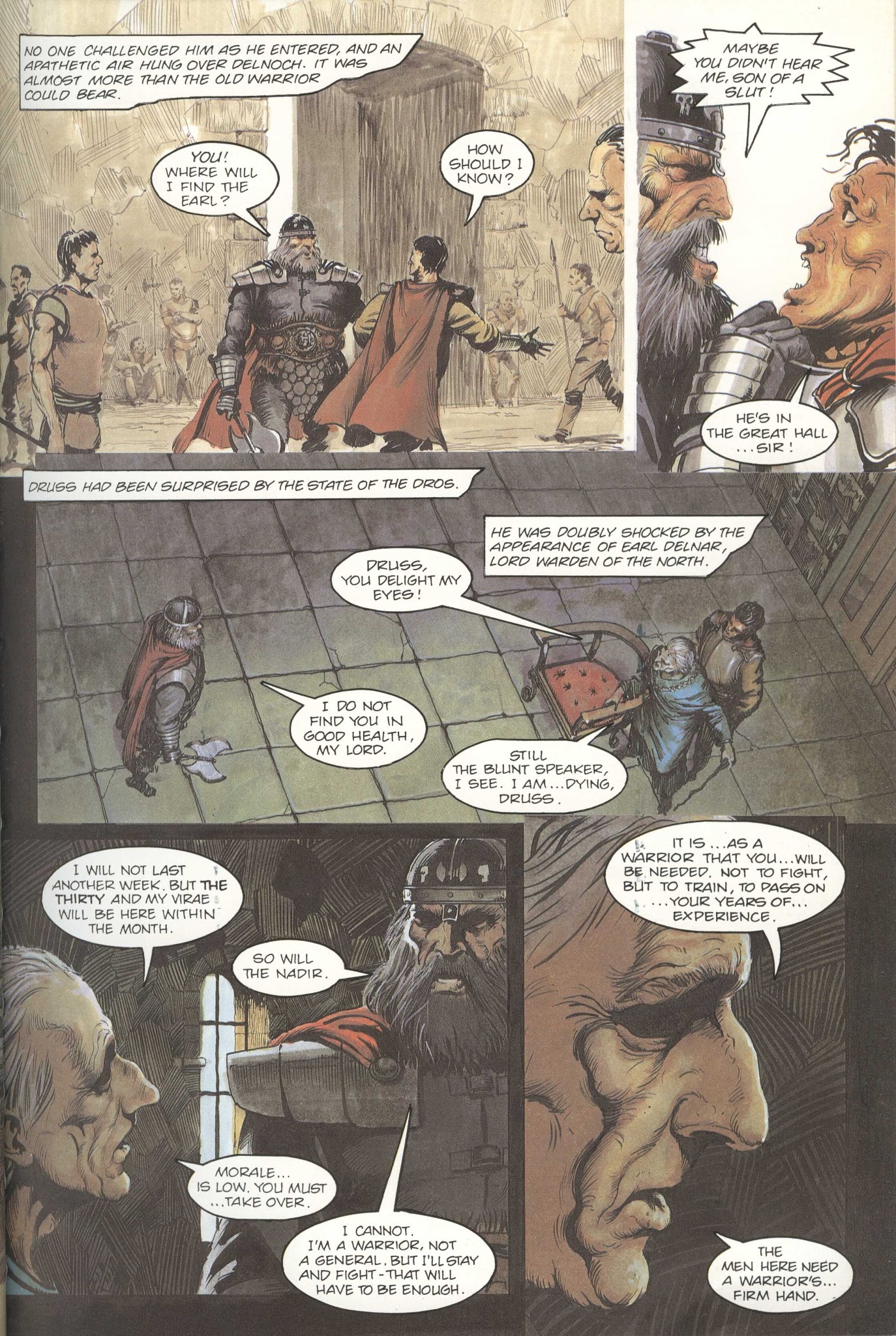 Read online David Gemmell's Legend: A Graphic Novel comic -  Issue # TPB - 30