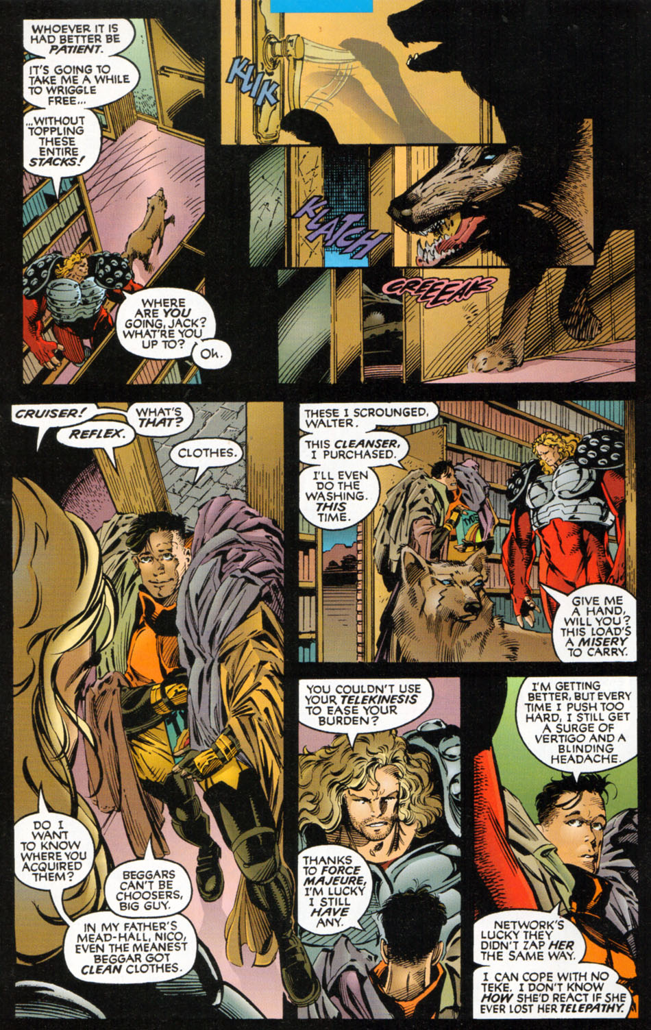 Read online Sovereign Seven comic -  Issue #8 - 7