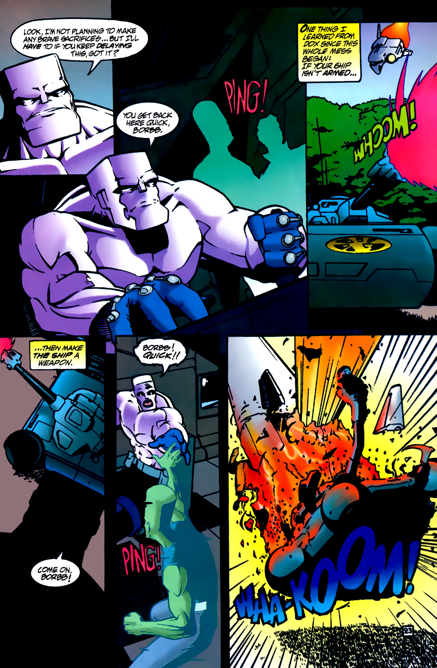 Read online R.E.B.E.L.S. '94 comic -  Issue #4 - 23