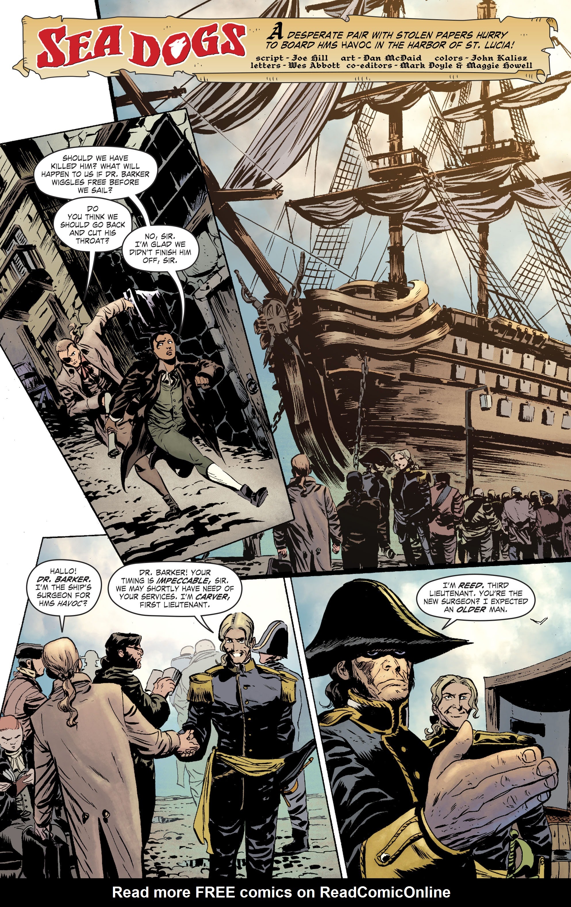 Read online Sea Dogs comic -  Issue # Full - 7