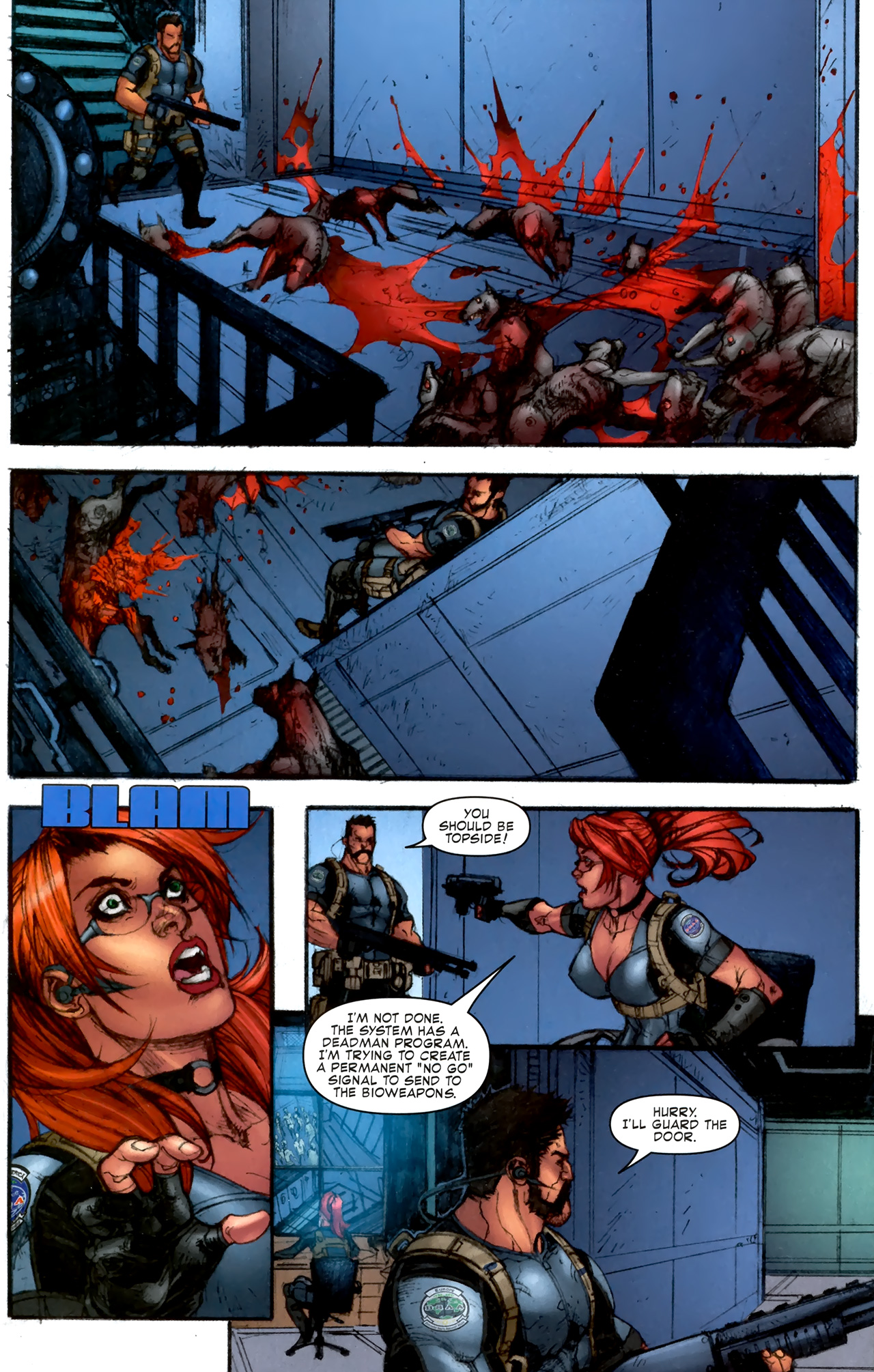 Read online Resident Evil (2009) comic -  Issue #6 - 15