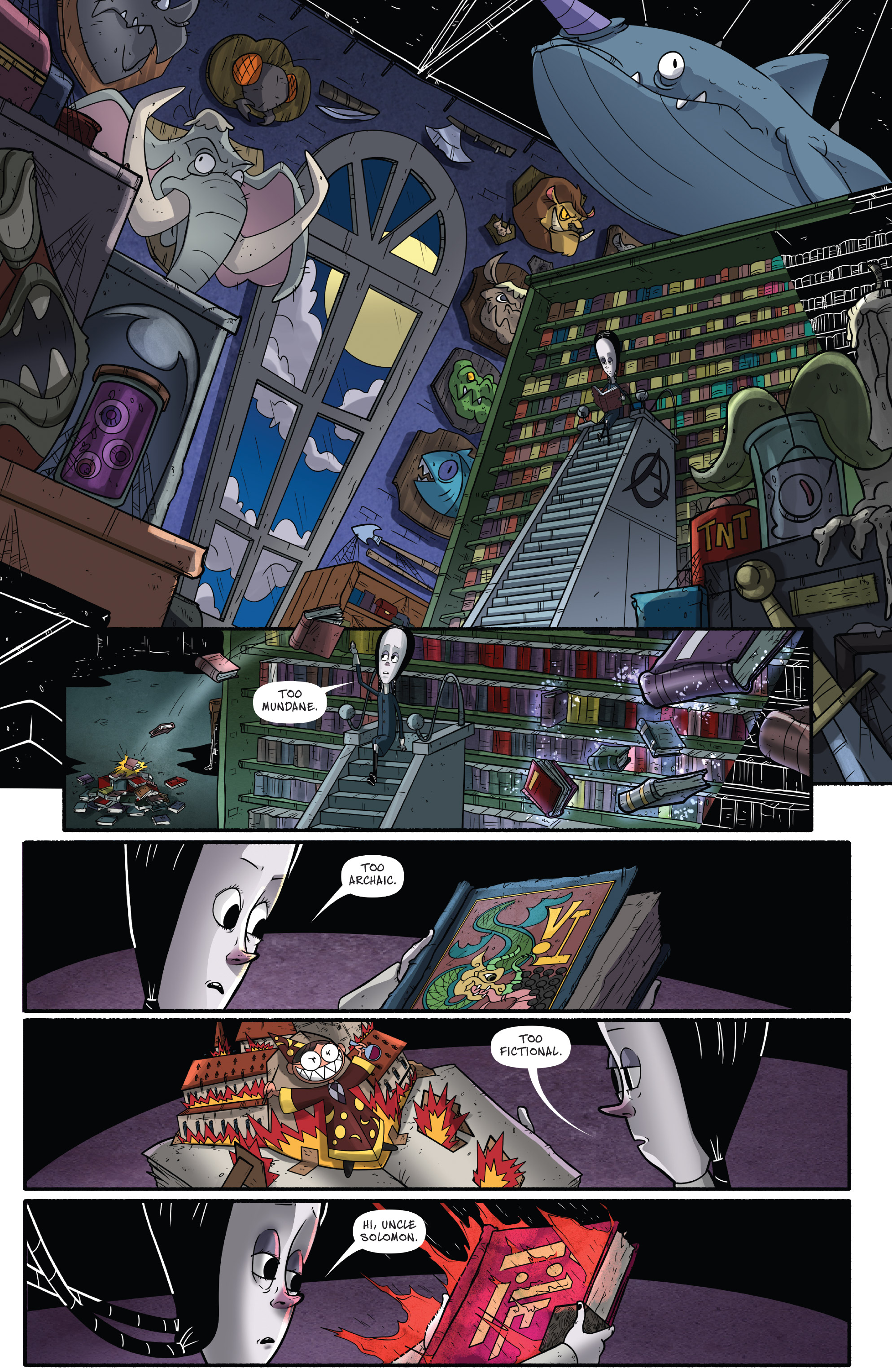 Read online Addams Family: The Bodies Issue comic -  Issue # Full - 10
