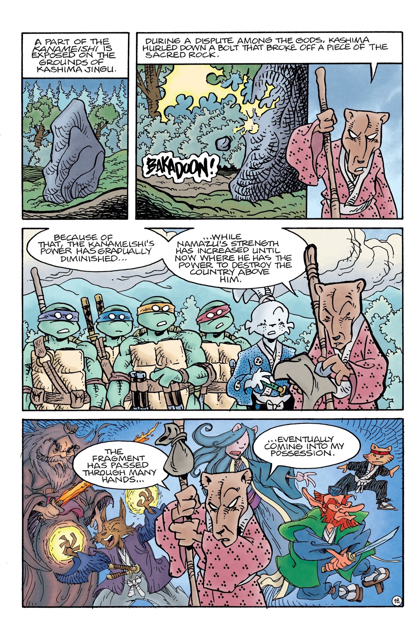 Read online Teenage Mutant Ninja Turtles/Usagi Yojimbo comic -  Issue # Full - 20