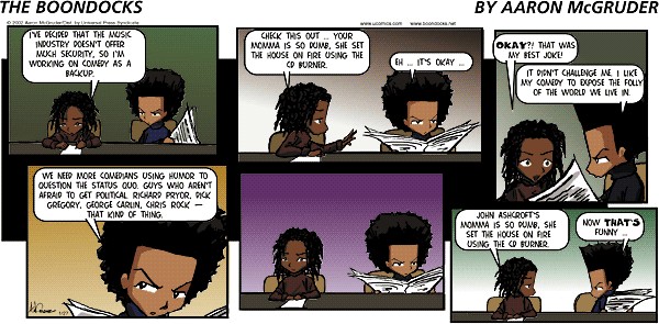 Read online The Boondocks Collection comic -  Issue # Year 2002 - 27