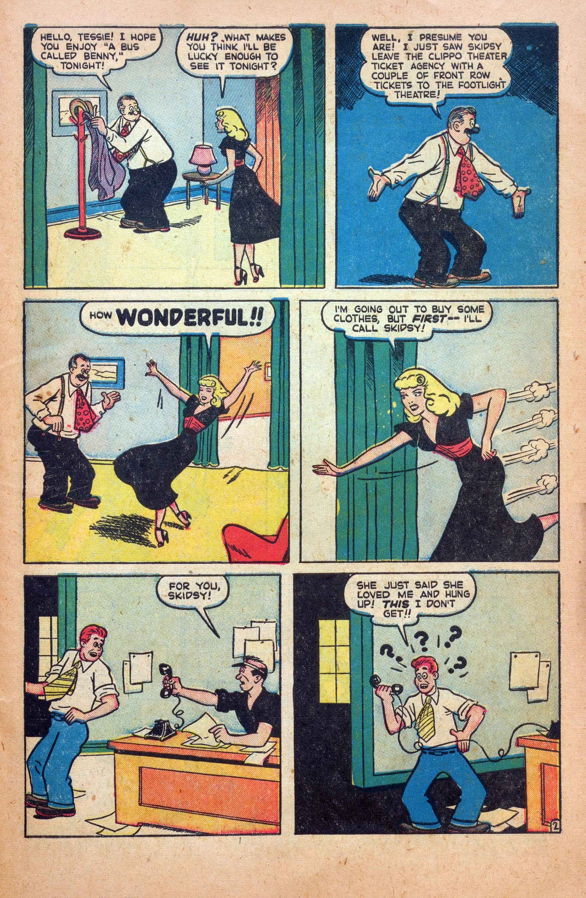 Read online Tessie the Typist comic -  Issue #23 - 43
