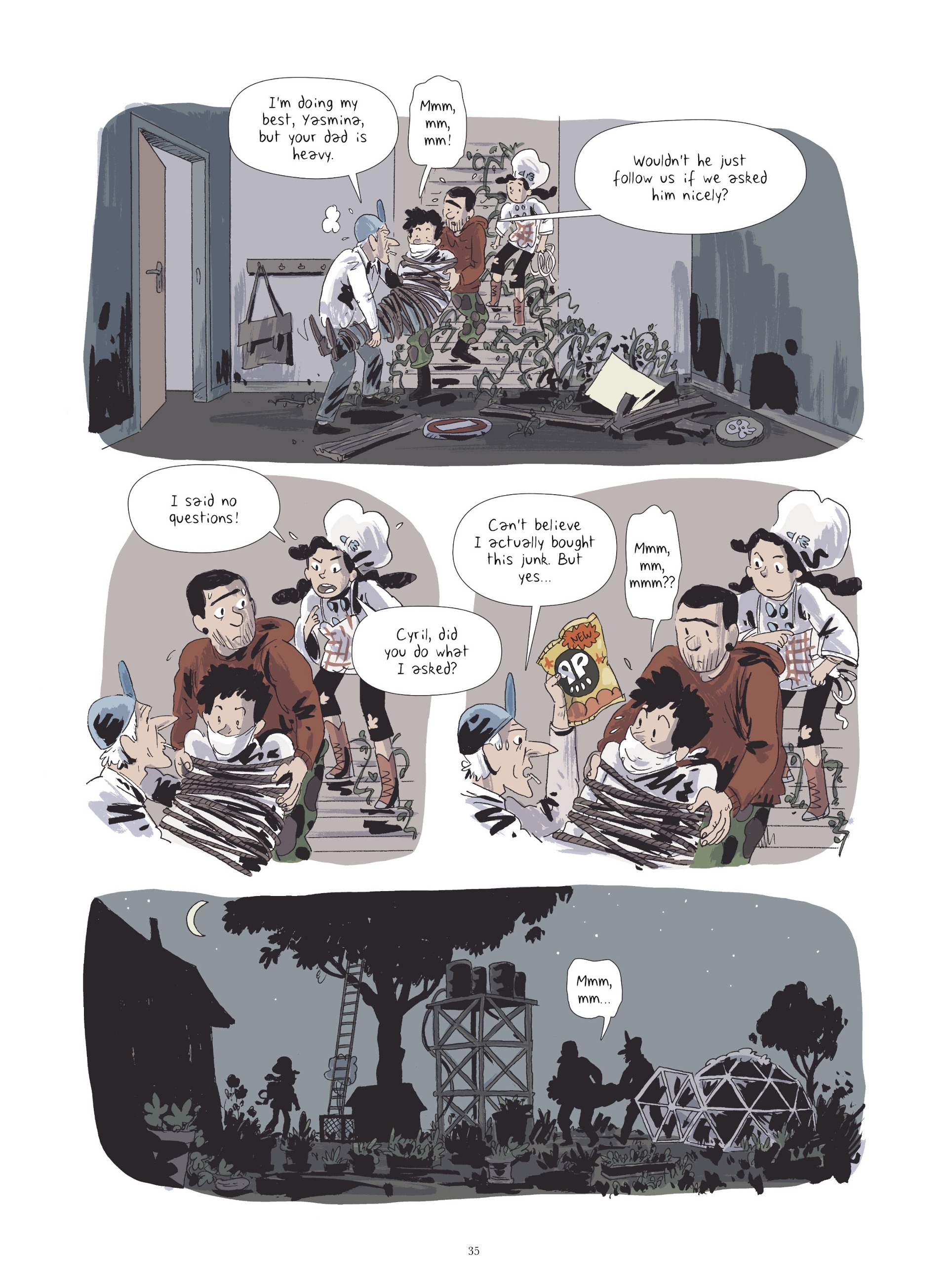 Read online Yasmina and the Potato Eaters comic -  Issue #2 - 35