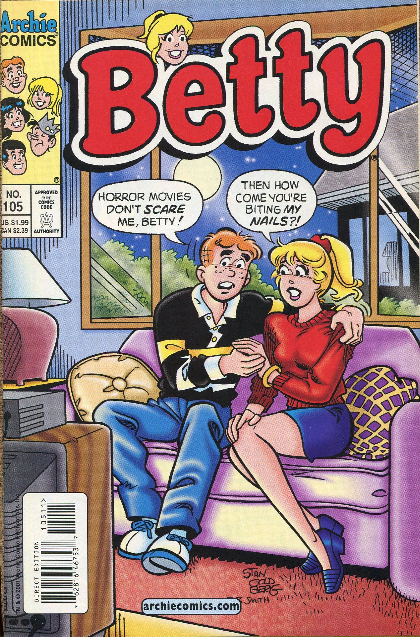 Read online Betty comic -  Issue #105 - 1