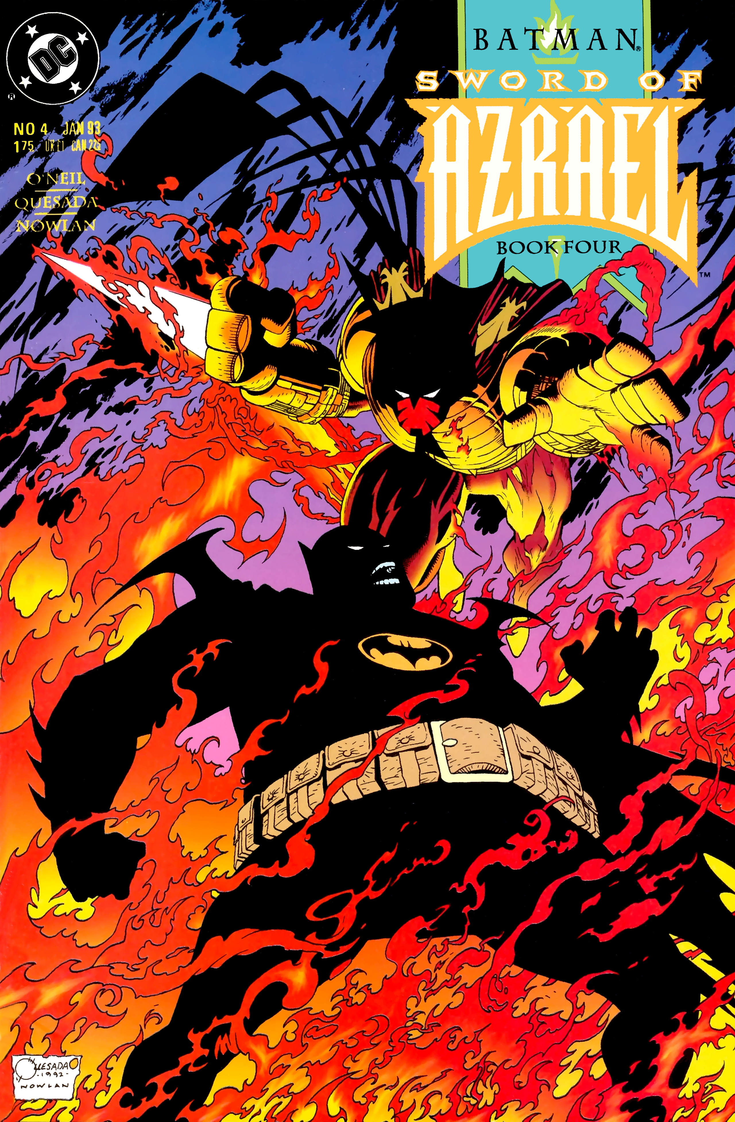 Read online Batman: Sword of Azrael comic -  Issue #4 - 24