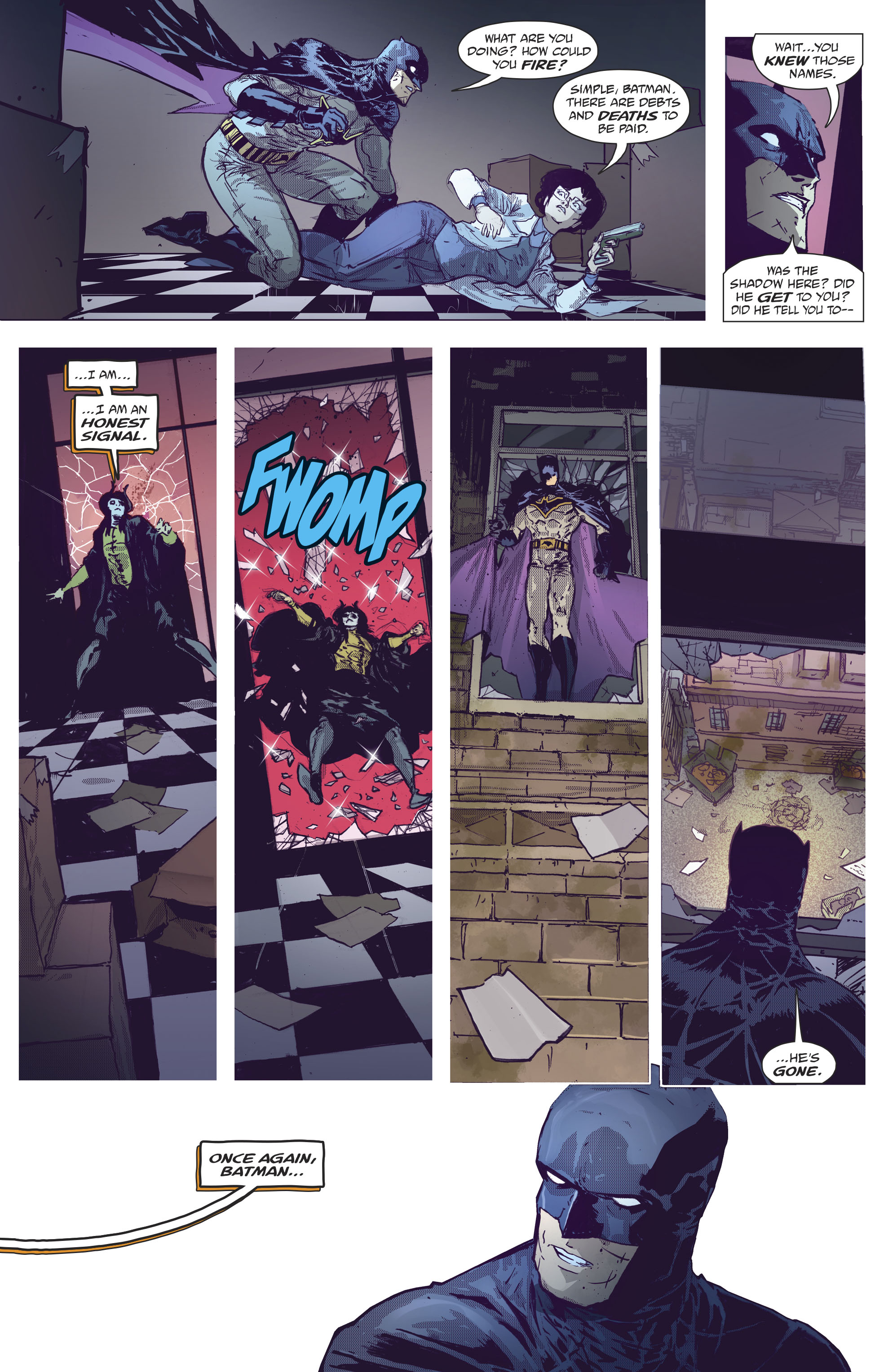 Read online Batman/Shadow comic -  Issue #2 - 22