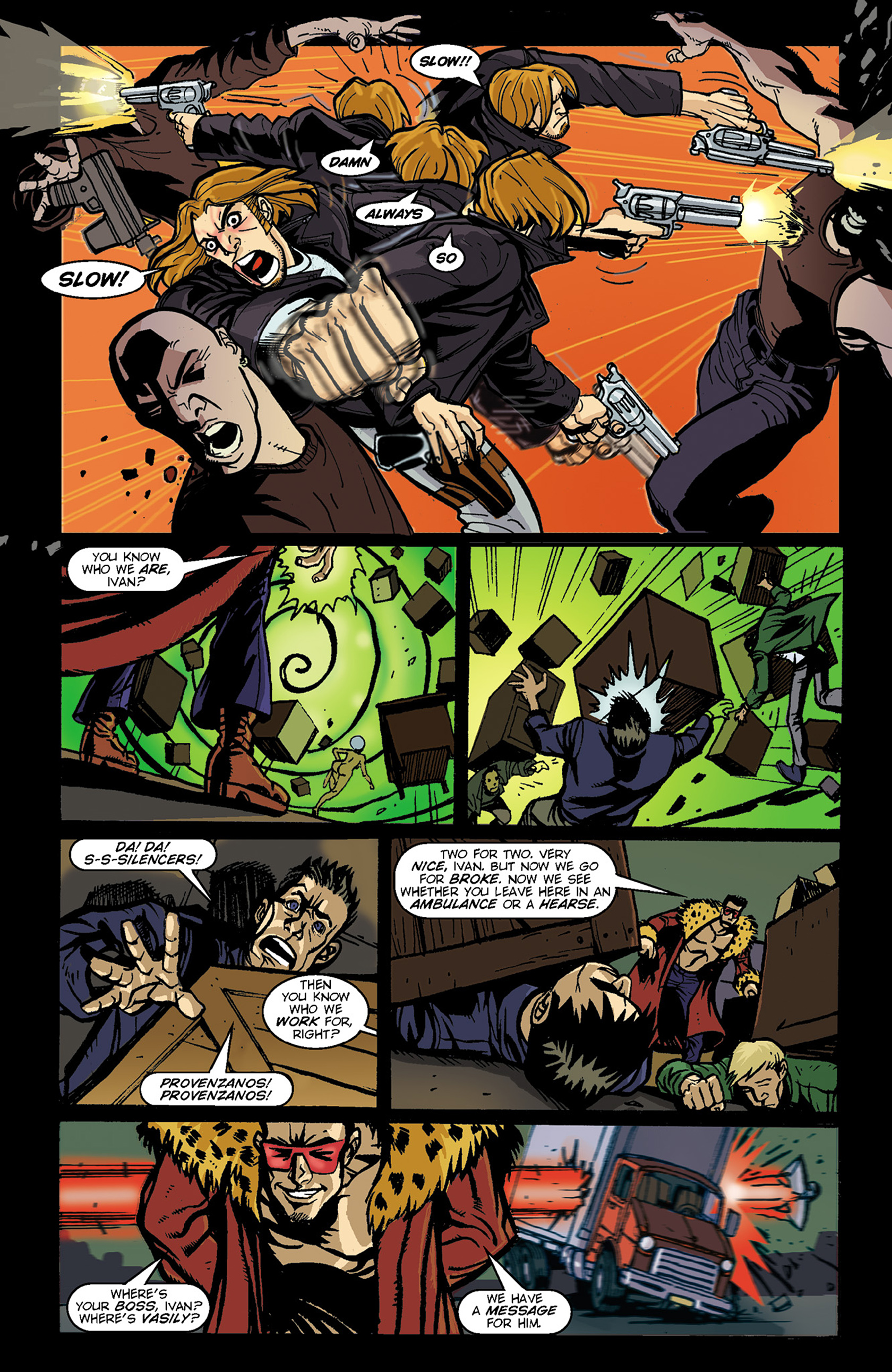 Read online The Complete Silencers comic -  Issue # TPB (Part 1) - 8