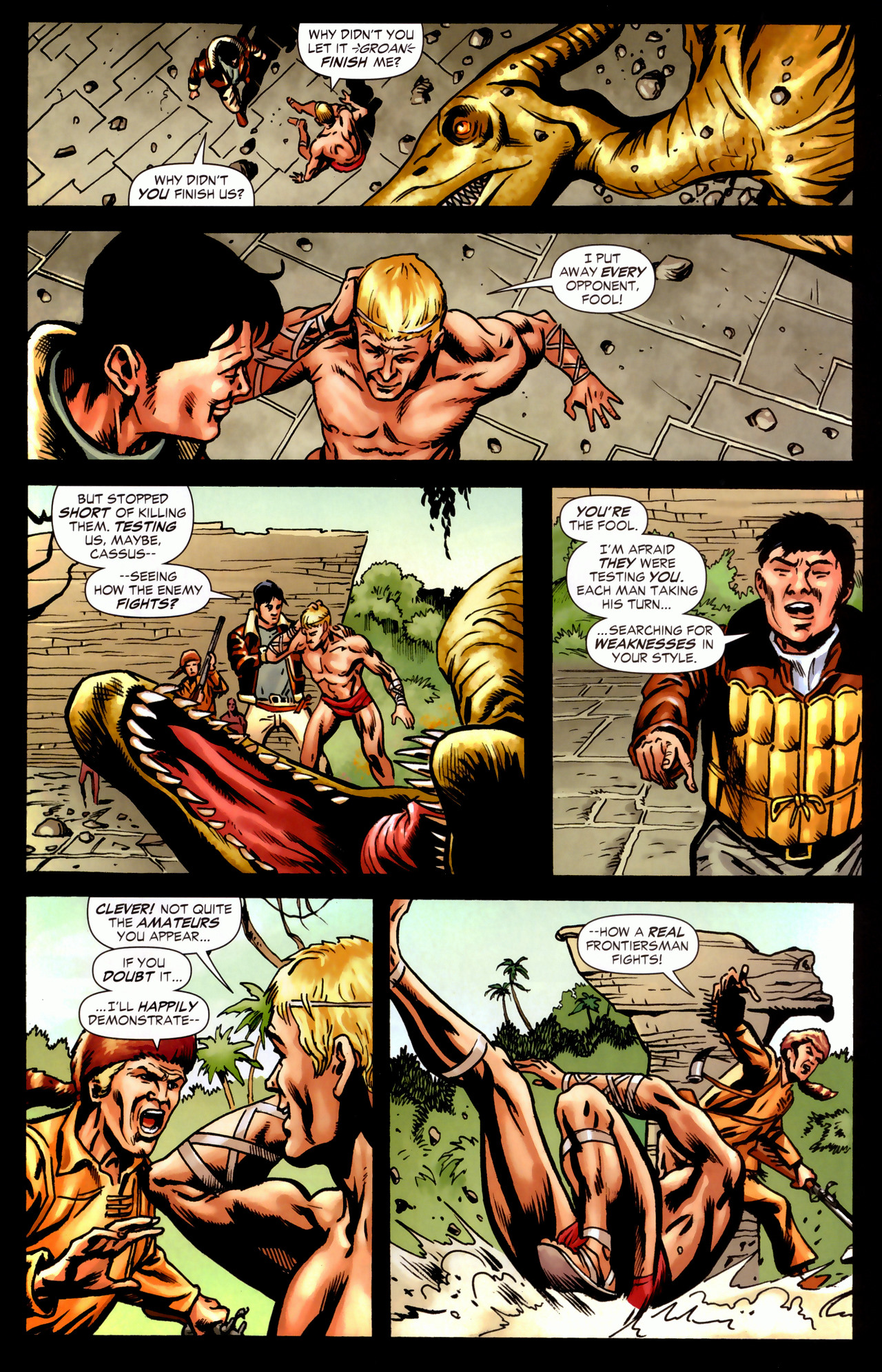 Read online The War That Time Forgot comic -  Issue #3 - 11