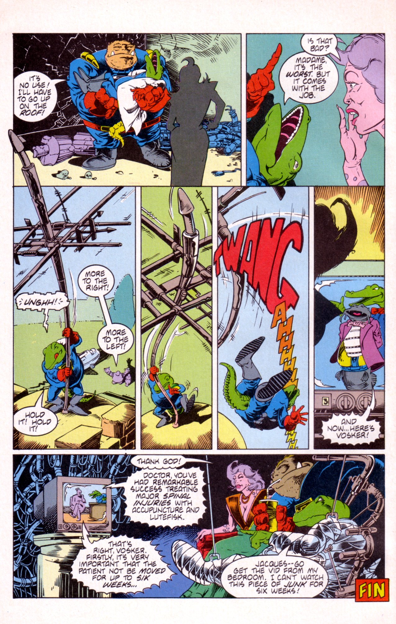 Read online The Badger comic -  Issue #21 - 28