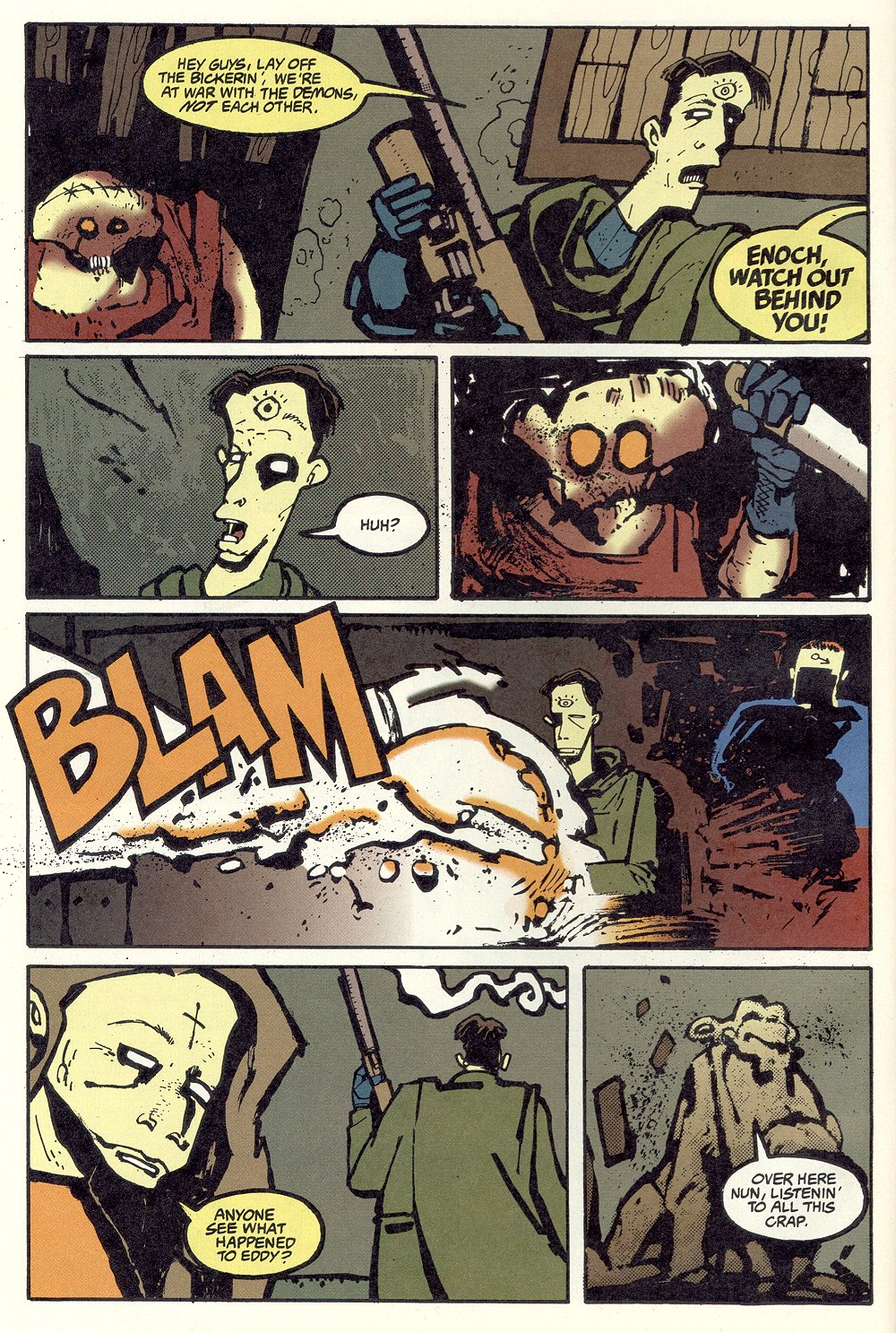 Read online Ted McKeever's Metropol AD comic -  Issue #2 - 12