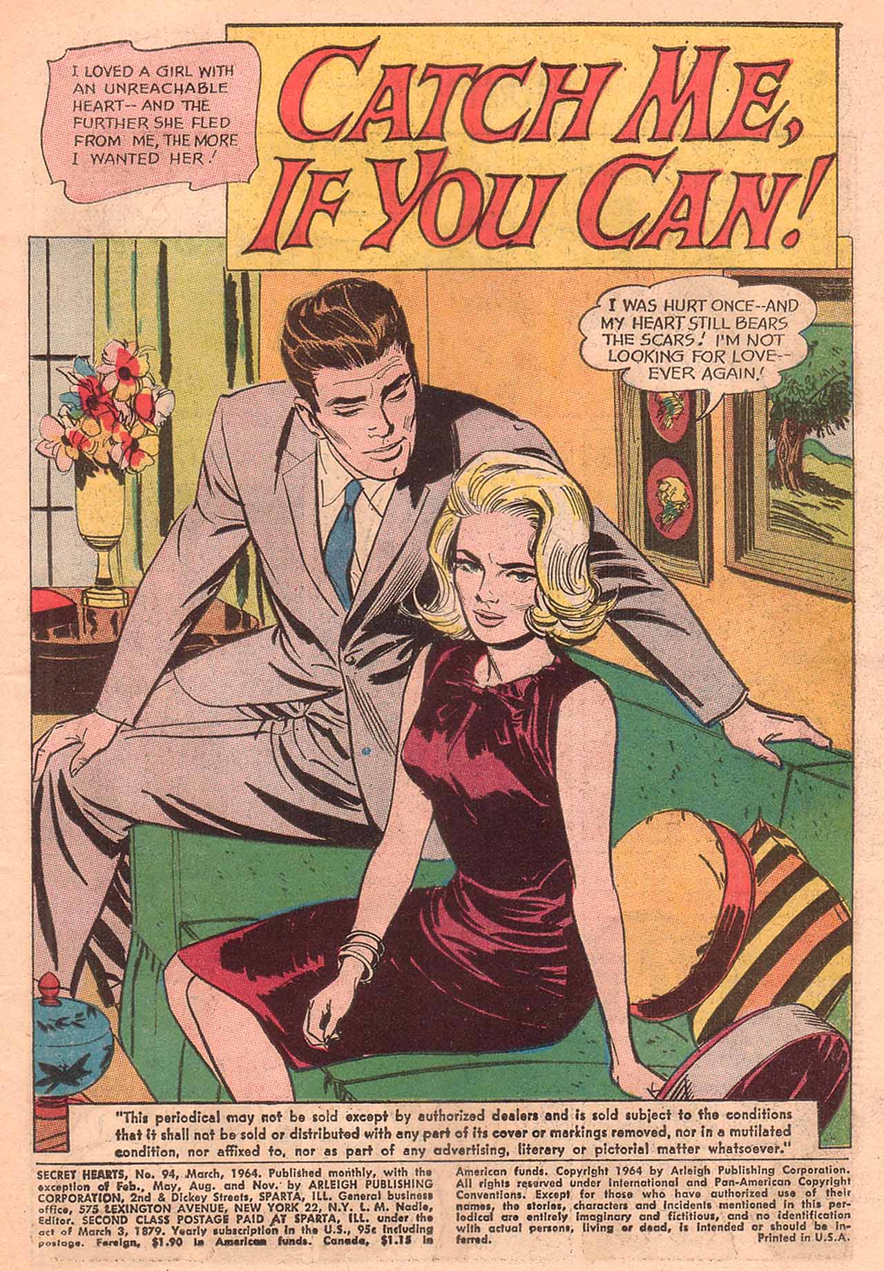 Read online Secret Hearts comic -  Issue #94 - 3