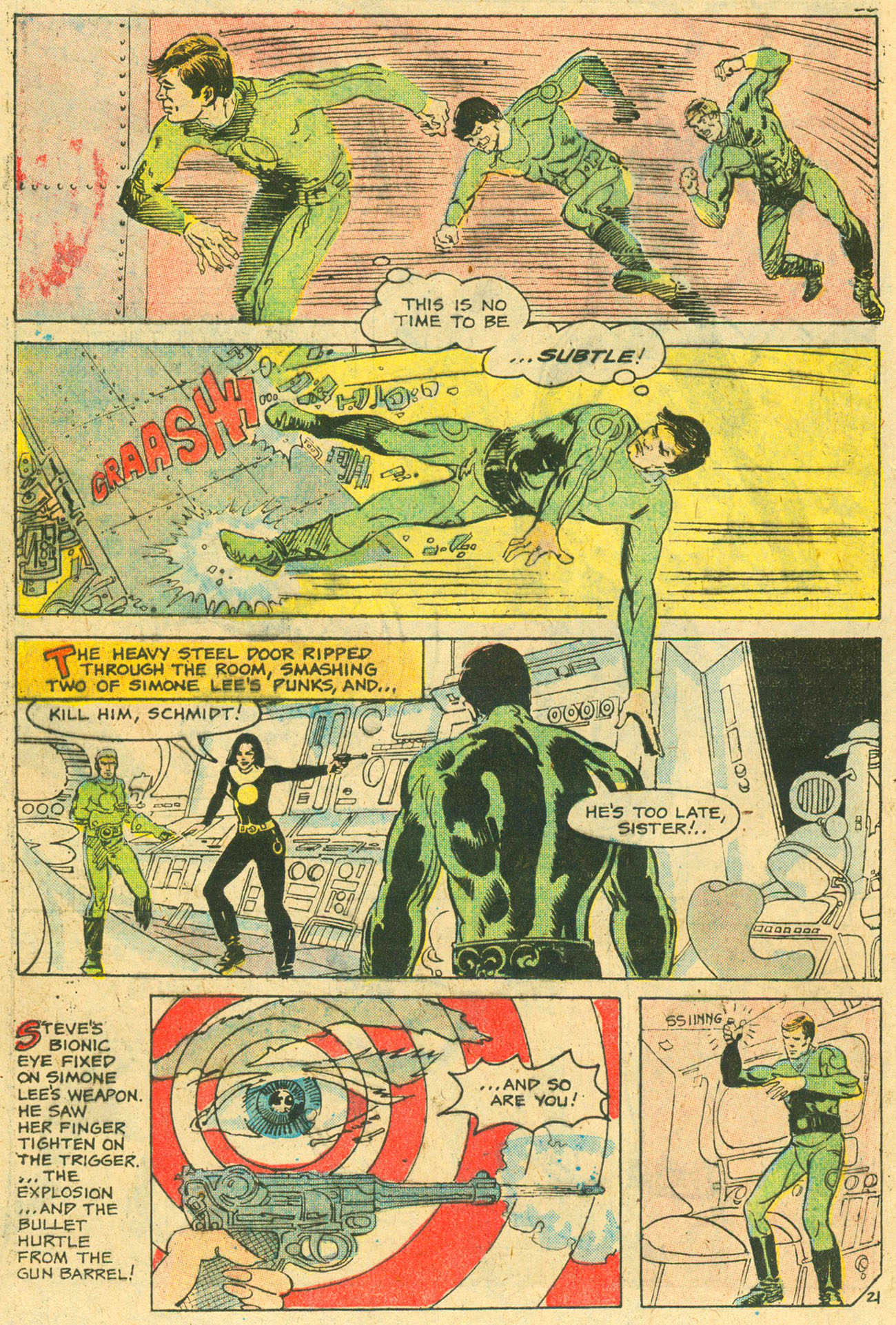 Read online The Six Million Dollar Man [comic] comic -  Issue #6 - 28
