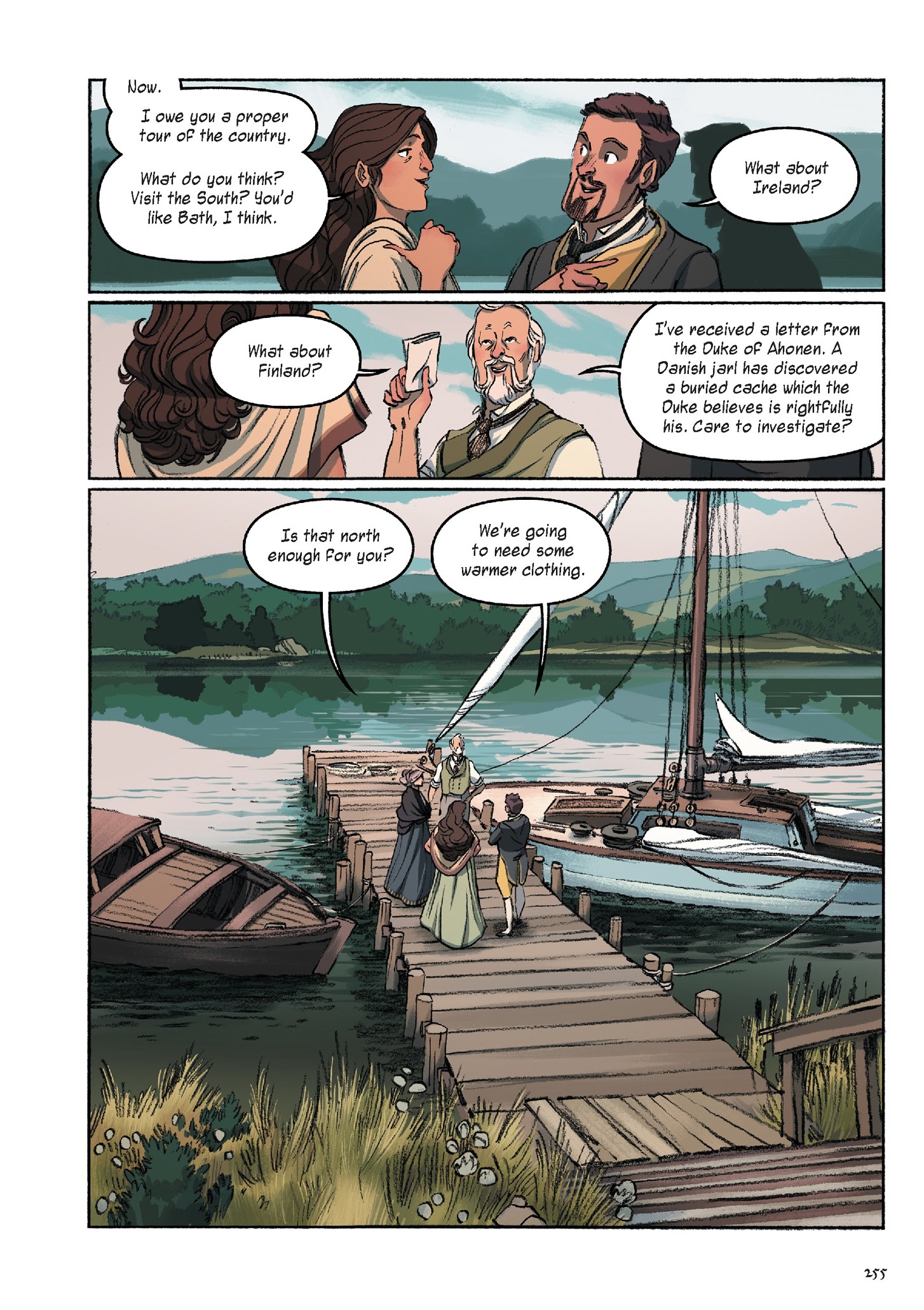 Read online Delilah Dirk and the King's Shilling comic -  Issue # TPB (Part 3) - 54