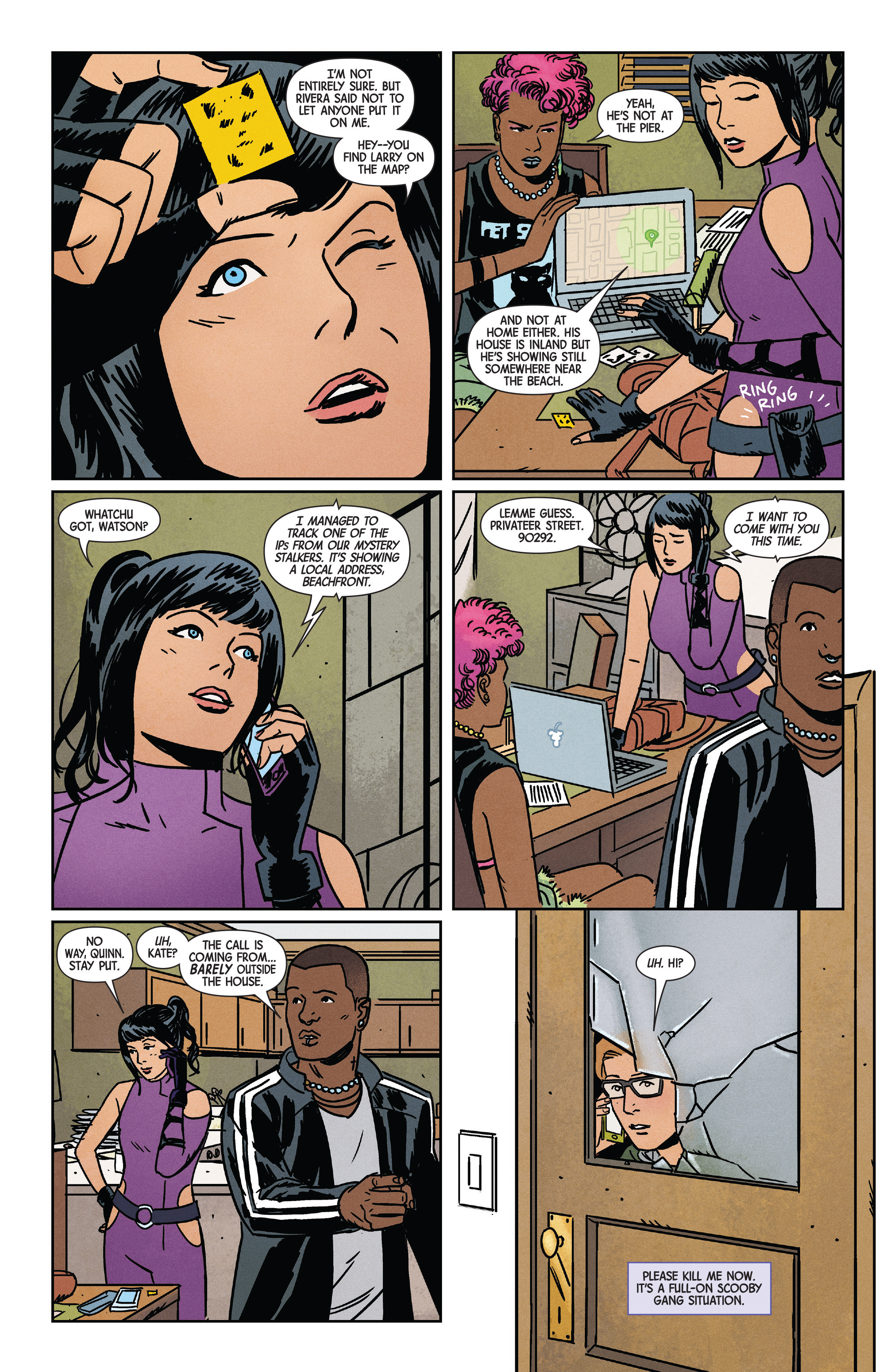 Read online Hawkeye (2016) comic -  Issue #3 - 10