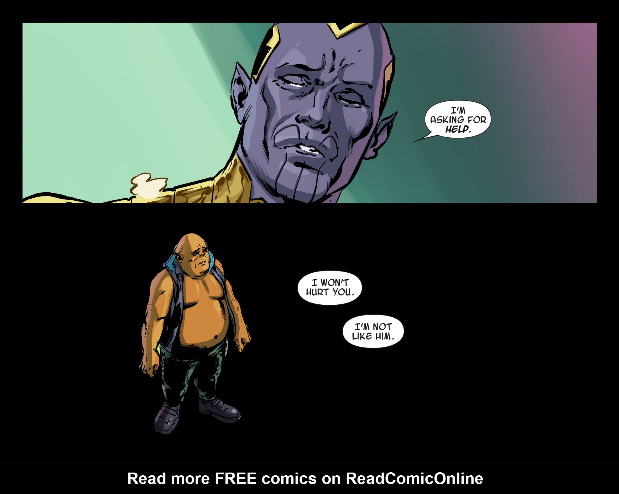 Read online Thanos: A God Up There Listening comic -  Issue # TPB - 99