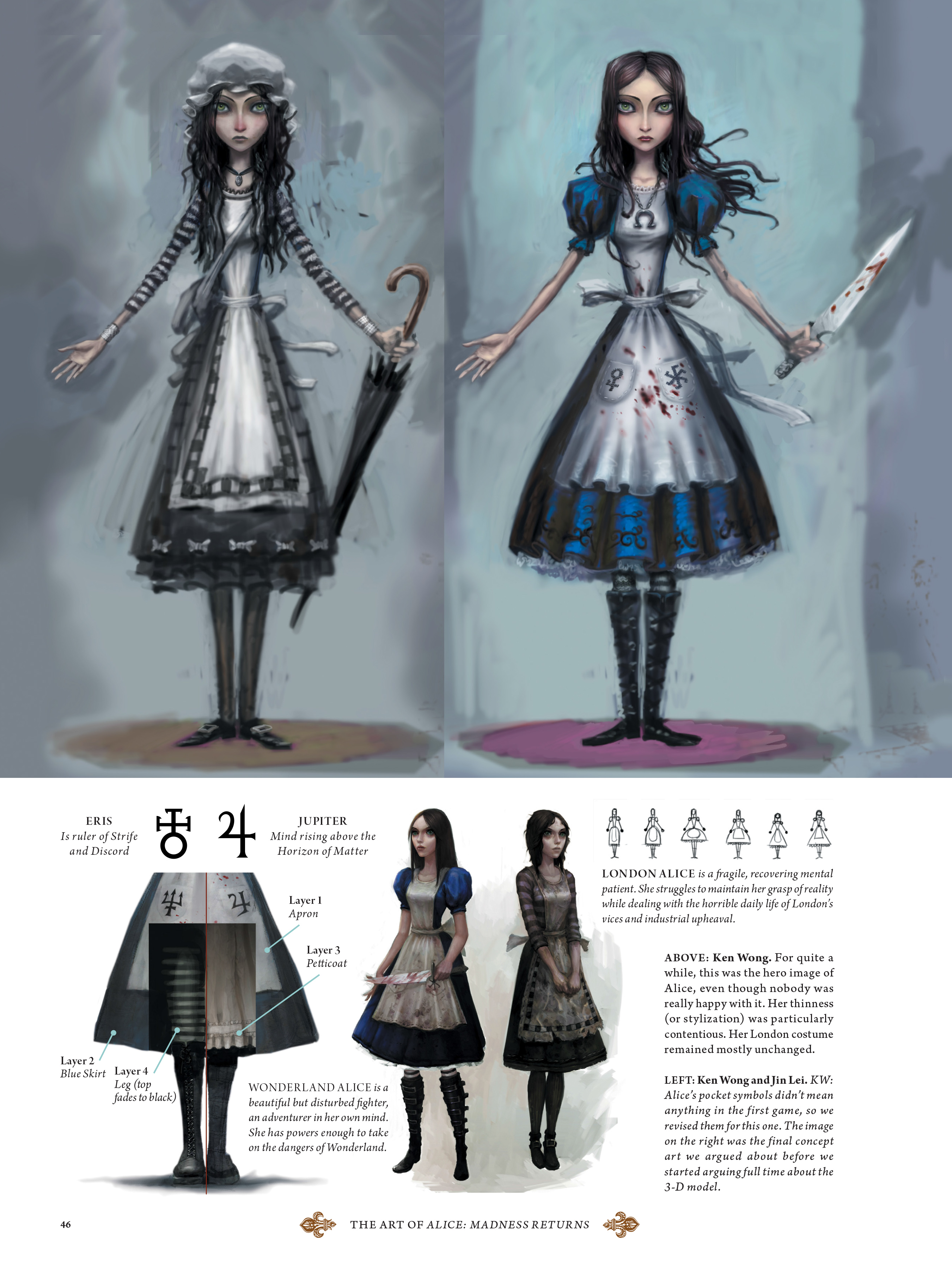 Read online The Art of Alice: Madness Returns comic -  Issue # TPB (Part 1) - 43