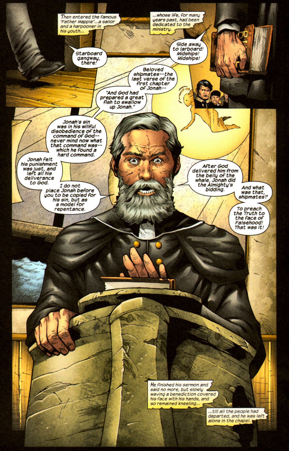 Read online Marvel Illustrated: Moby Dick comic -  Issue # TPB - 20