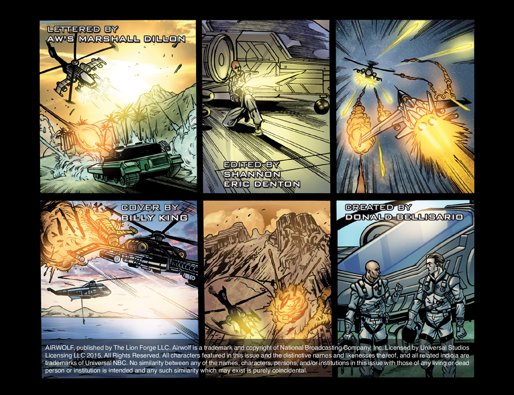 Read online Airwolf Airstrikes comic -  Issue #5 - 4